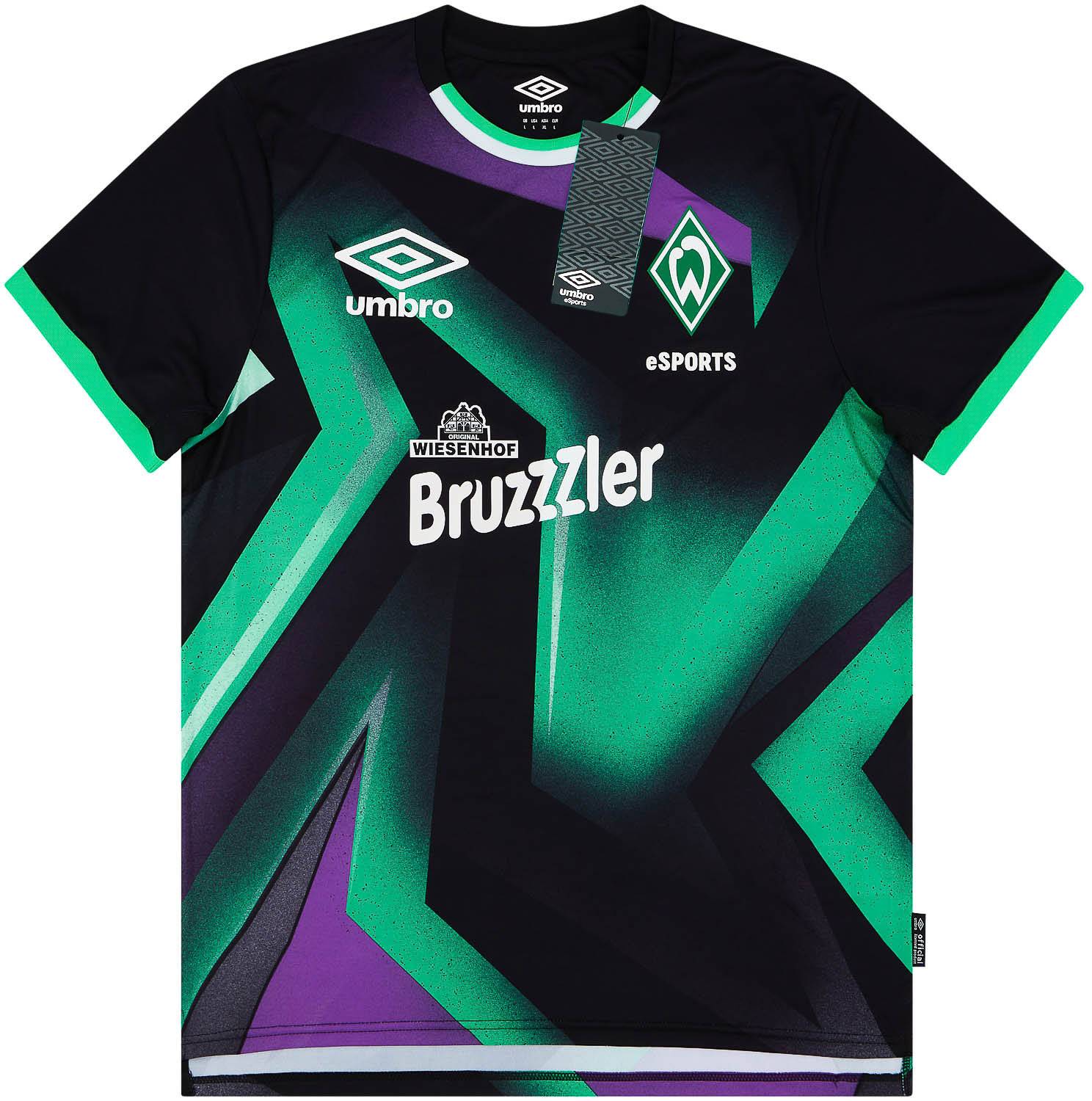 2021-22 Werder Bremen Umbro eSports Shirt - NEW