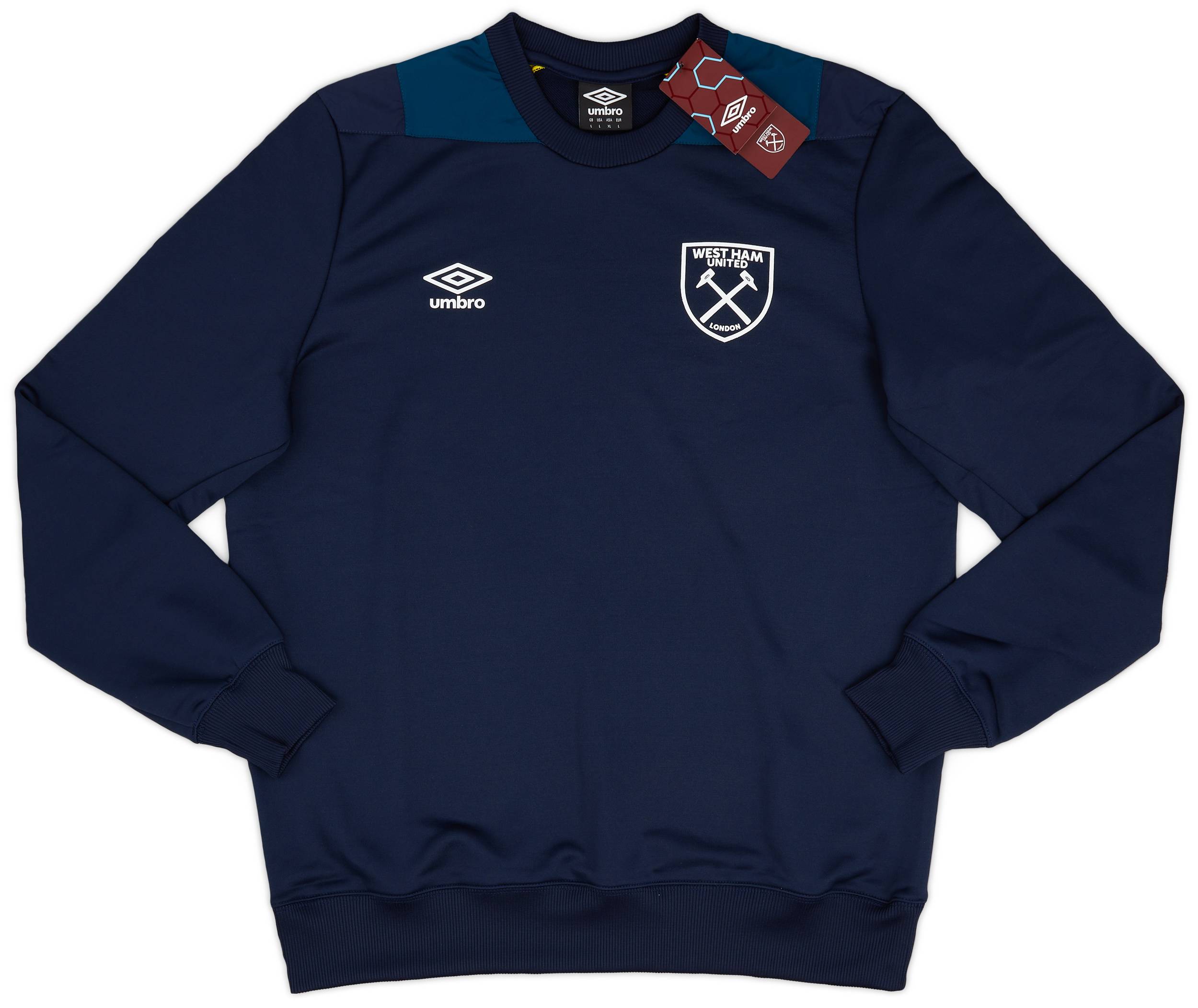 2018-19 West Ham Umbro Training Sweat Top