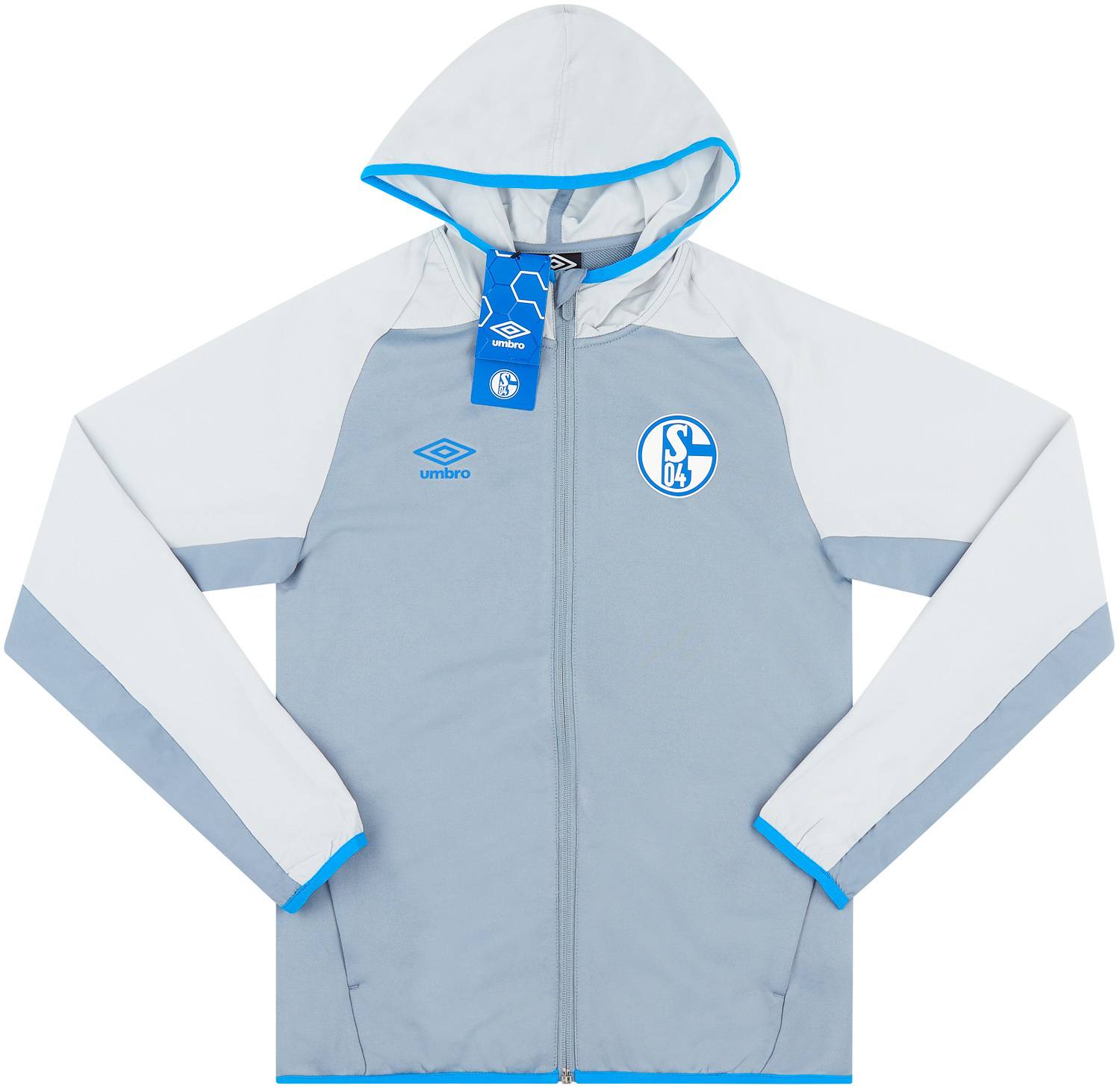 2021-22 Schalke Umbro Hooded Jacket KIDS