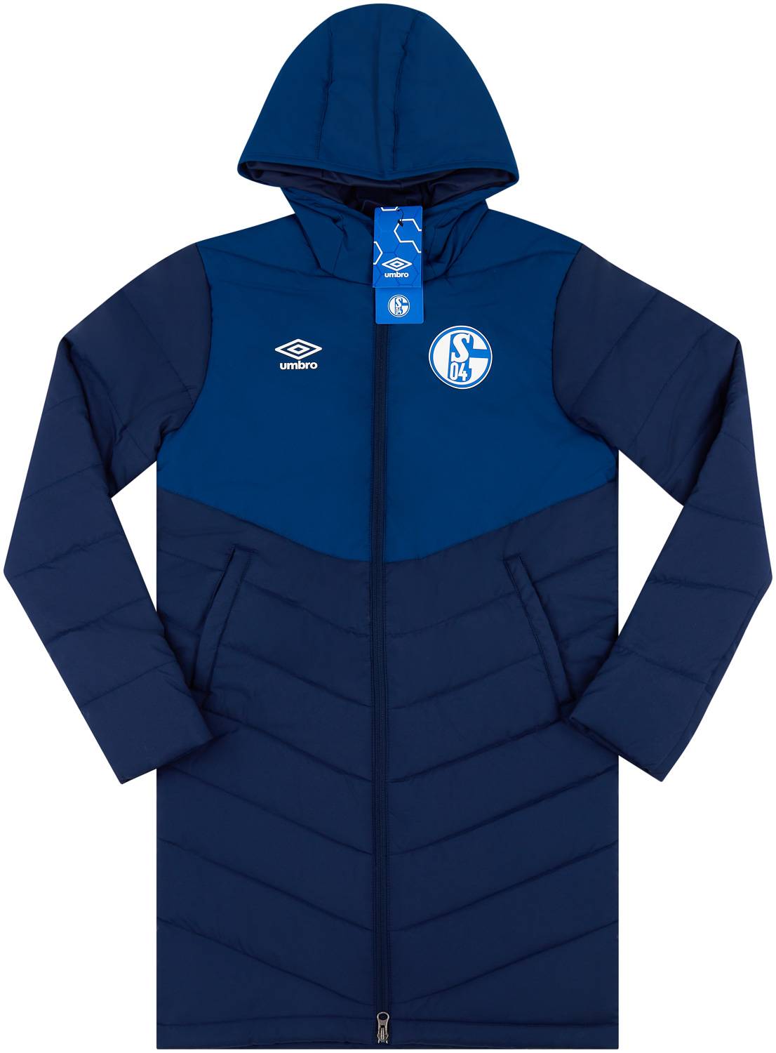 2020-21 Schalke Umbro Padded Jacket KIDS
