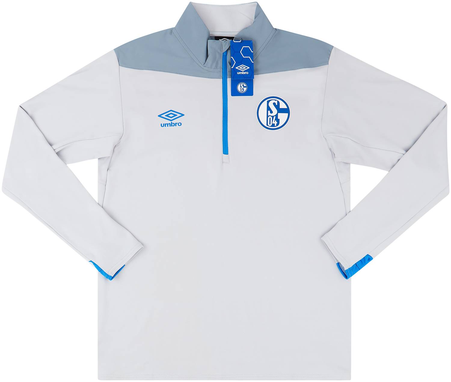 2018-19 Schalke Umbro 1/4 Zip Training Top