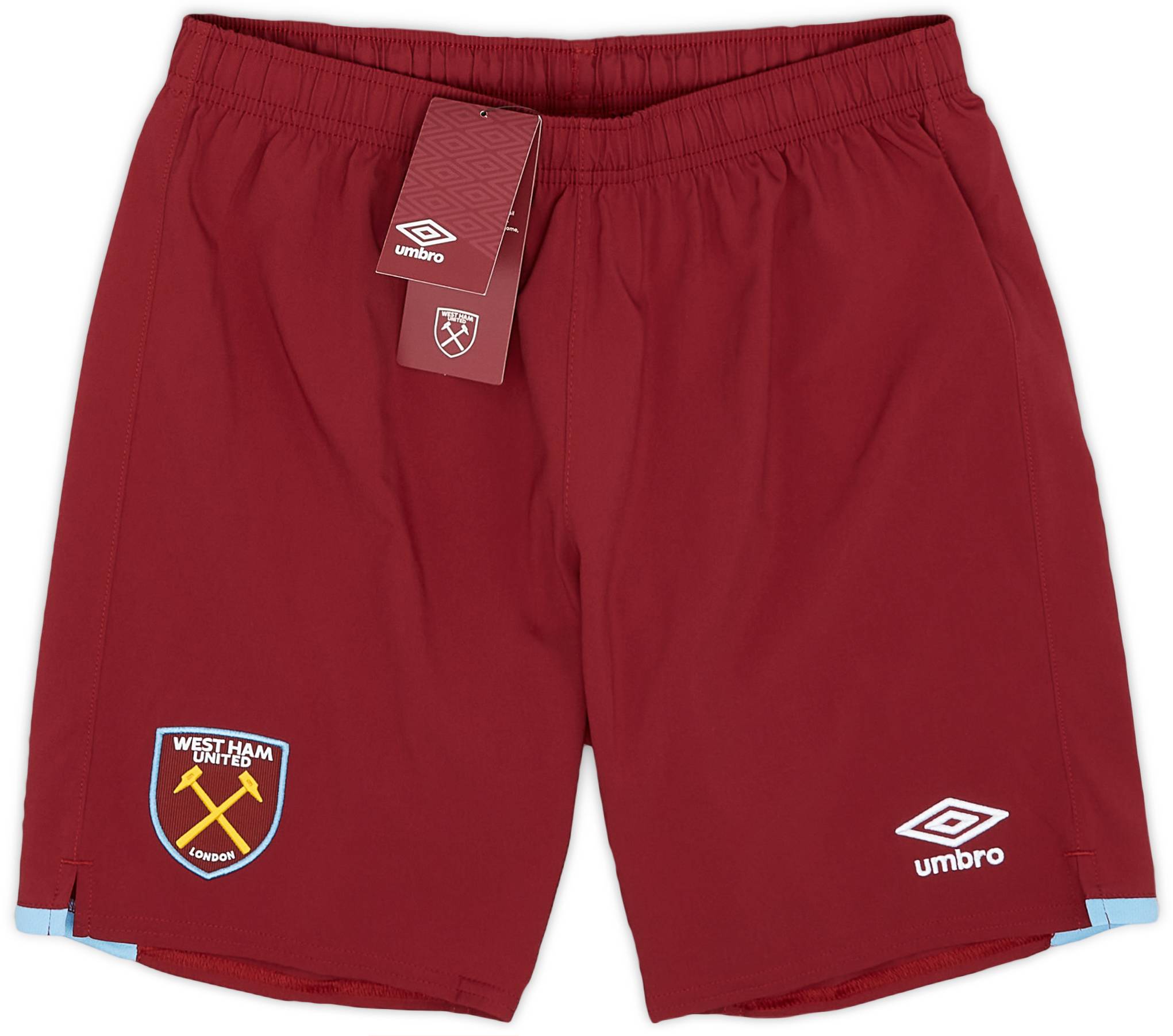 2019-20 West Ham Home Shorts (XL.Kids)