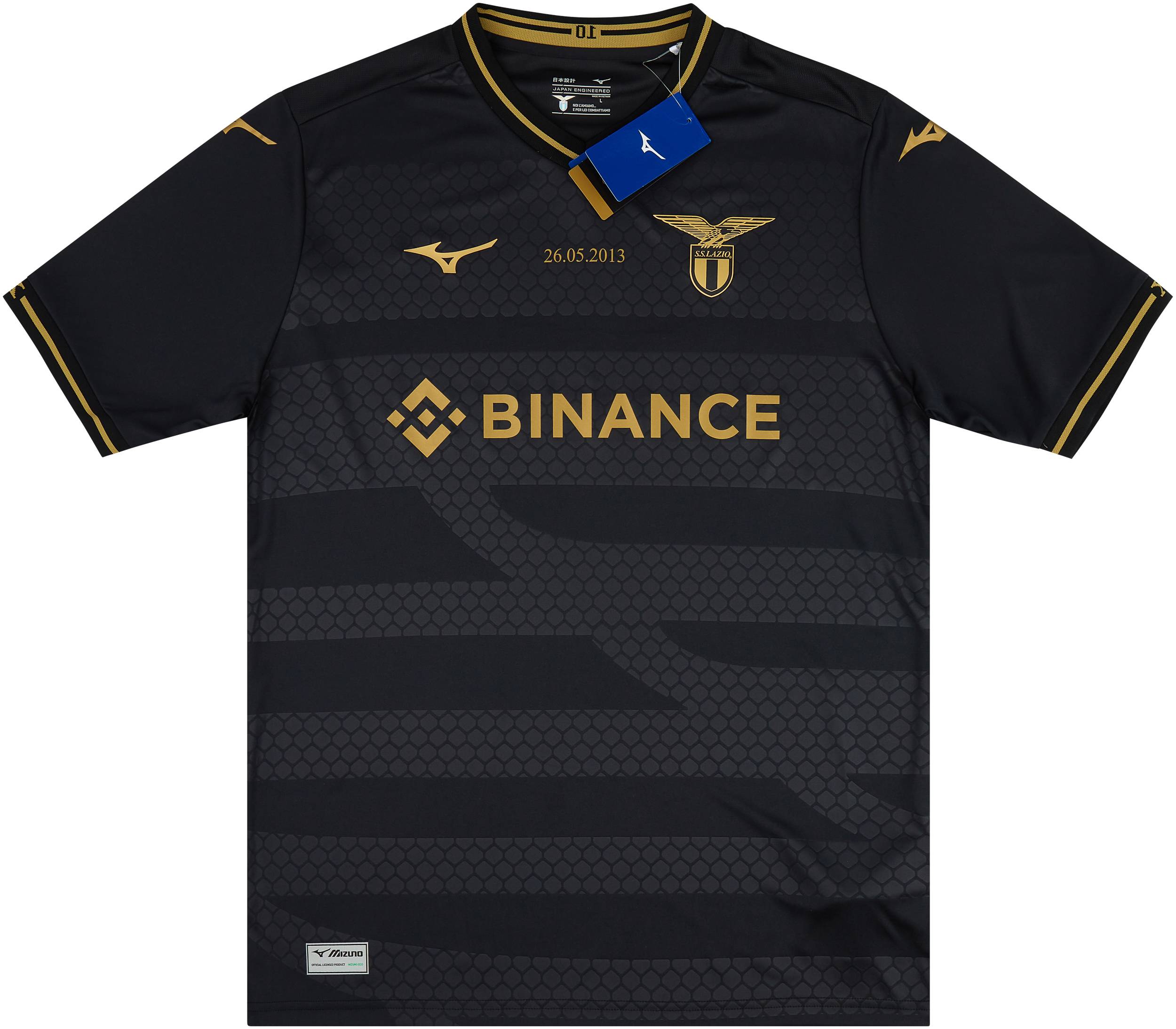 2022-23 Lazio Coppa Italia 10th Anniversary Shirt - In Box