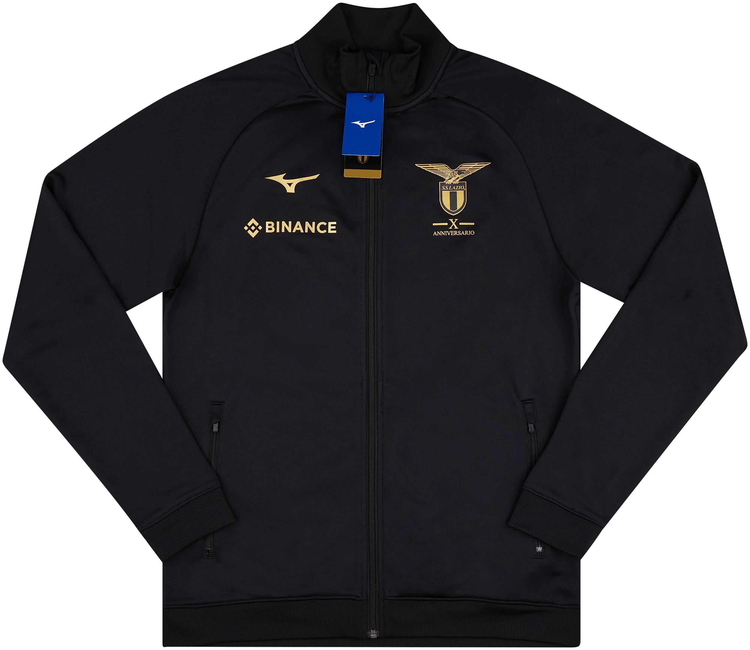 2022-23 Lazio Mizuno Coppa Italia 10th Anniversary Track Jacket