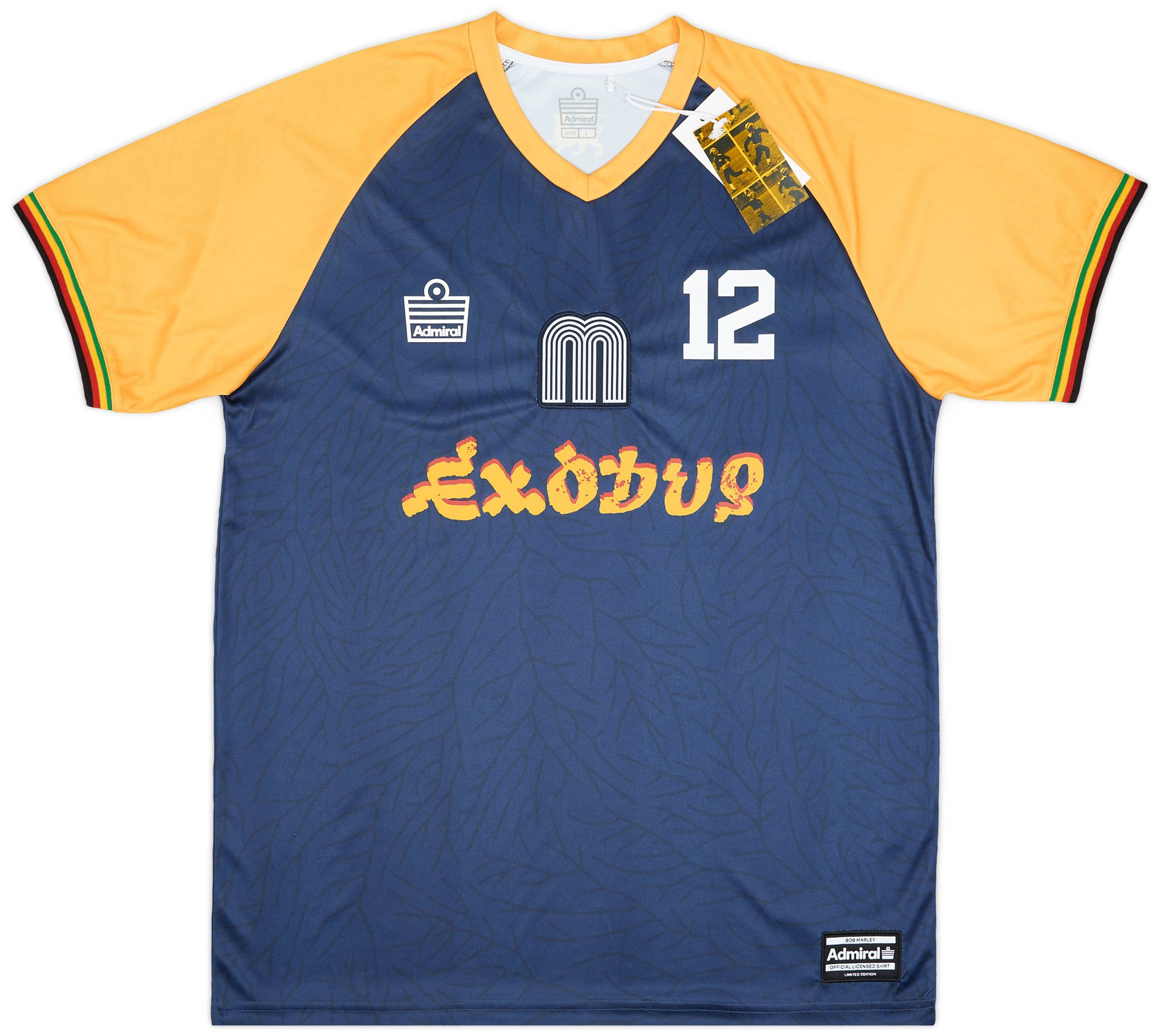 2024 Admiral x Bob Marley Away Shirt