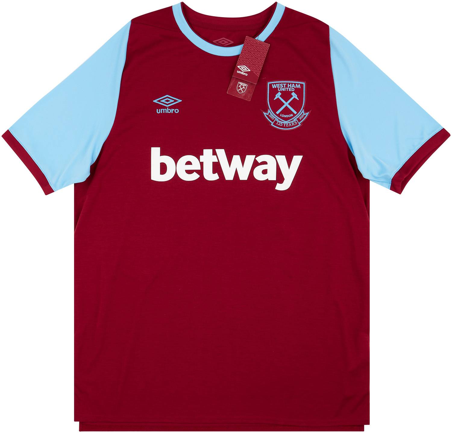 2020-21 West Ham Home Shirt