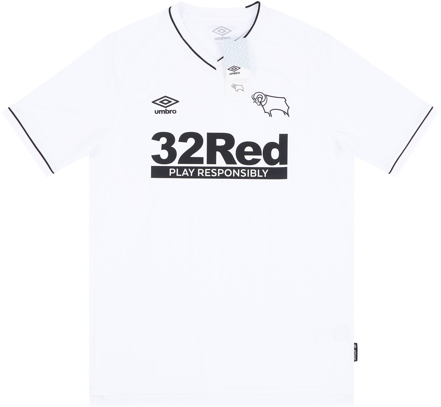 2020-21 Derby County Home Shirt