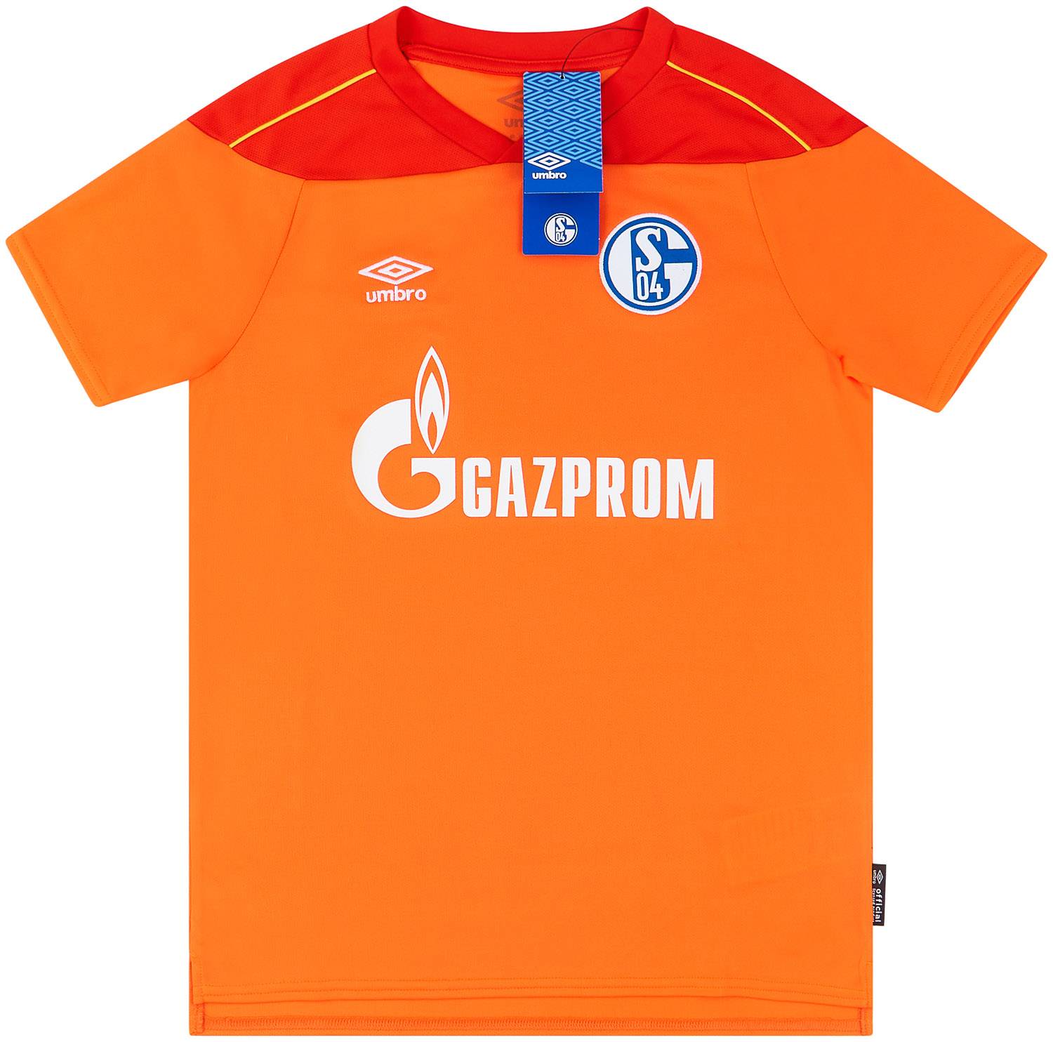 2020-21 Schalke Umbro GK Home S/S Shirt (KIDS)