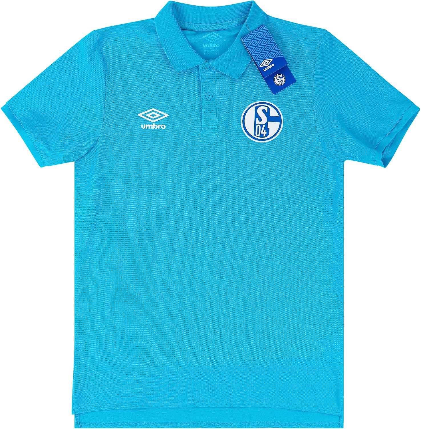 2020-21 Schalke Umbro Travel Polo