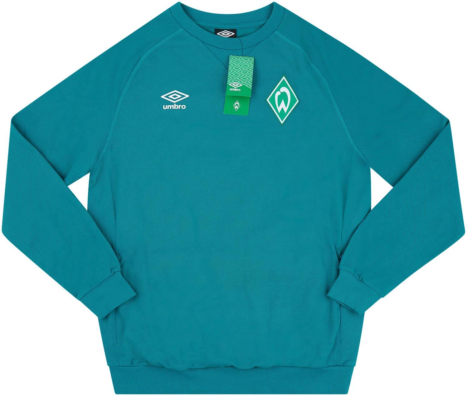 2020-21 Werder Bremen Umbro Travel Sweat Top - NEW