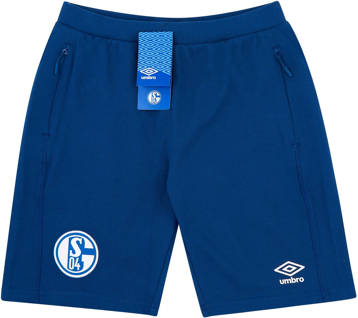 2020-21 Schalke Umbro Travel Shorts - NEW - (KIDS)
