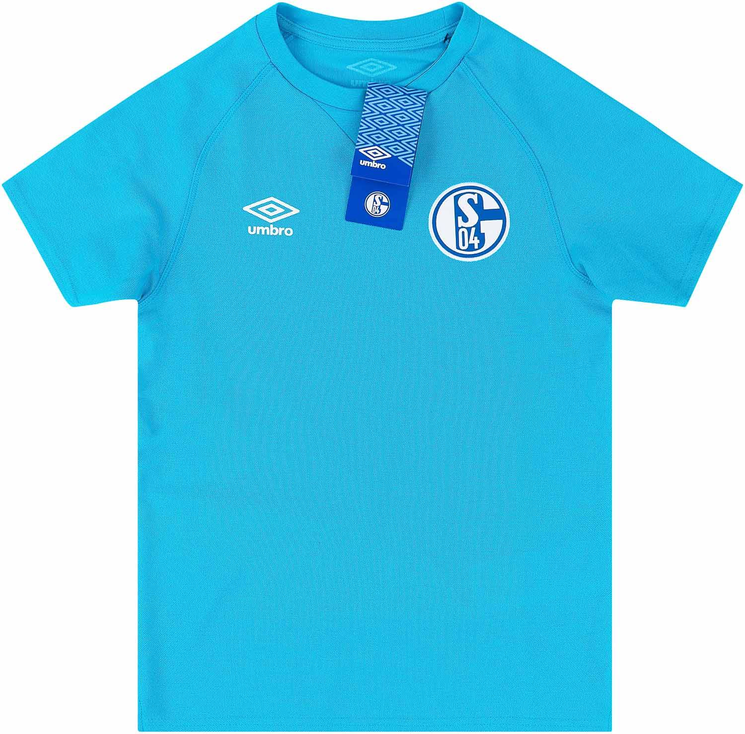 2020-21 Schalke Umbro Travel Tee - NEW - (KIDS)