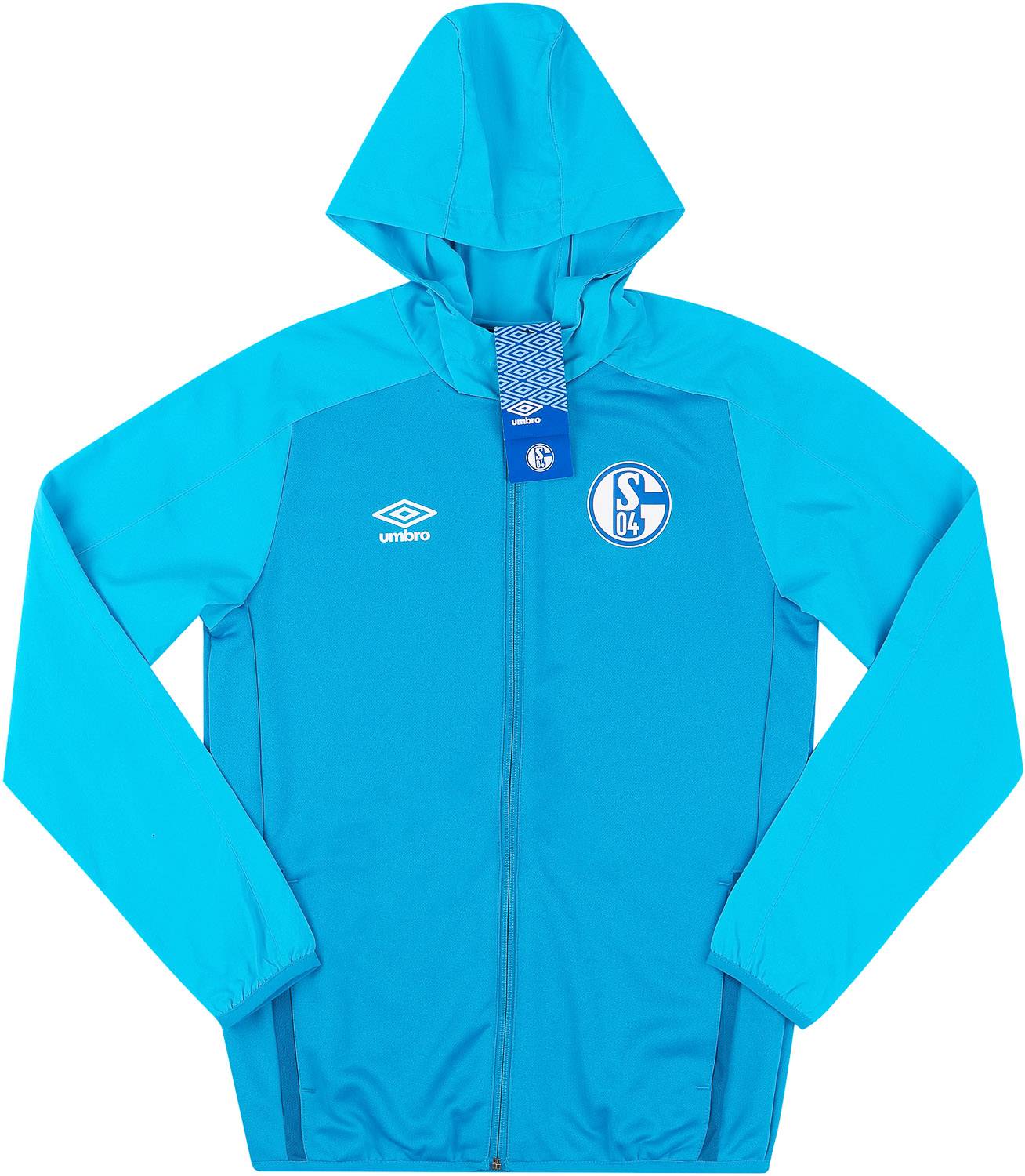 2020-21 Schalke Umbro Hooded Jacket (KIDS)