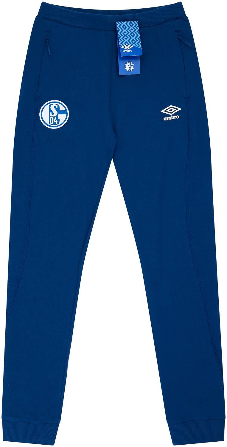 2020-21 Schalke Umbro Travel Pants/Bottoms - NEW - (KIDS)