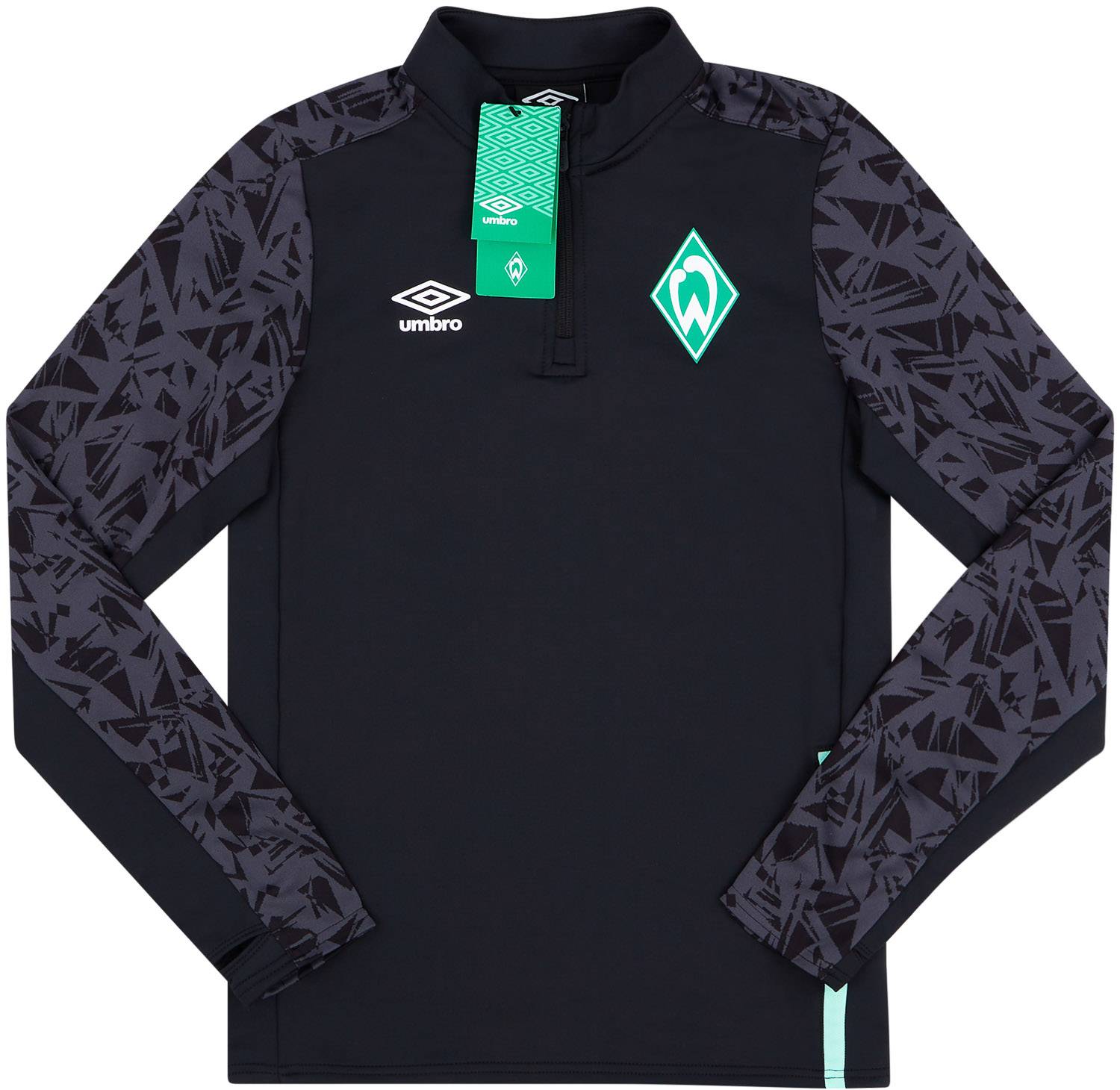 2020-21 Werder Bremen Umbro 1/4 Zip Training Top - NEW - (KIDS)