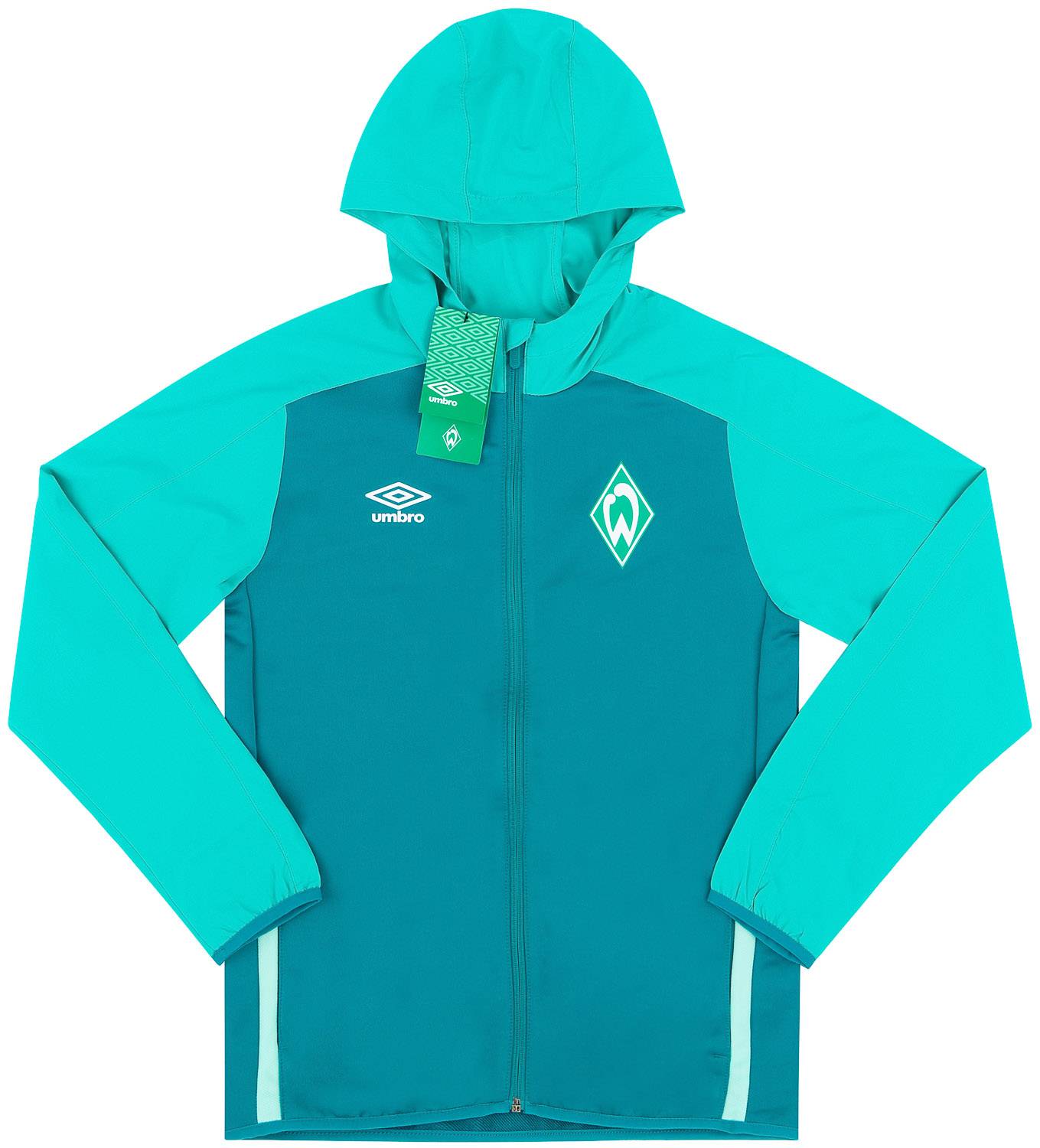 2020-21 Werder Bremen Umbro Hooded Jacket (KIDS)