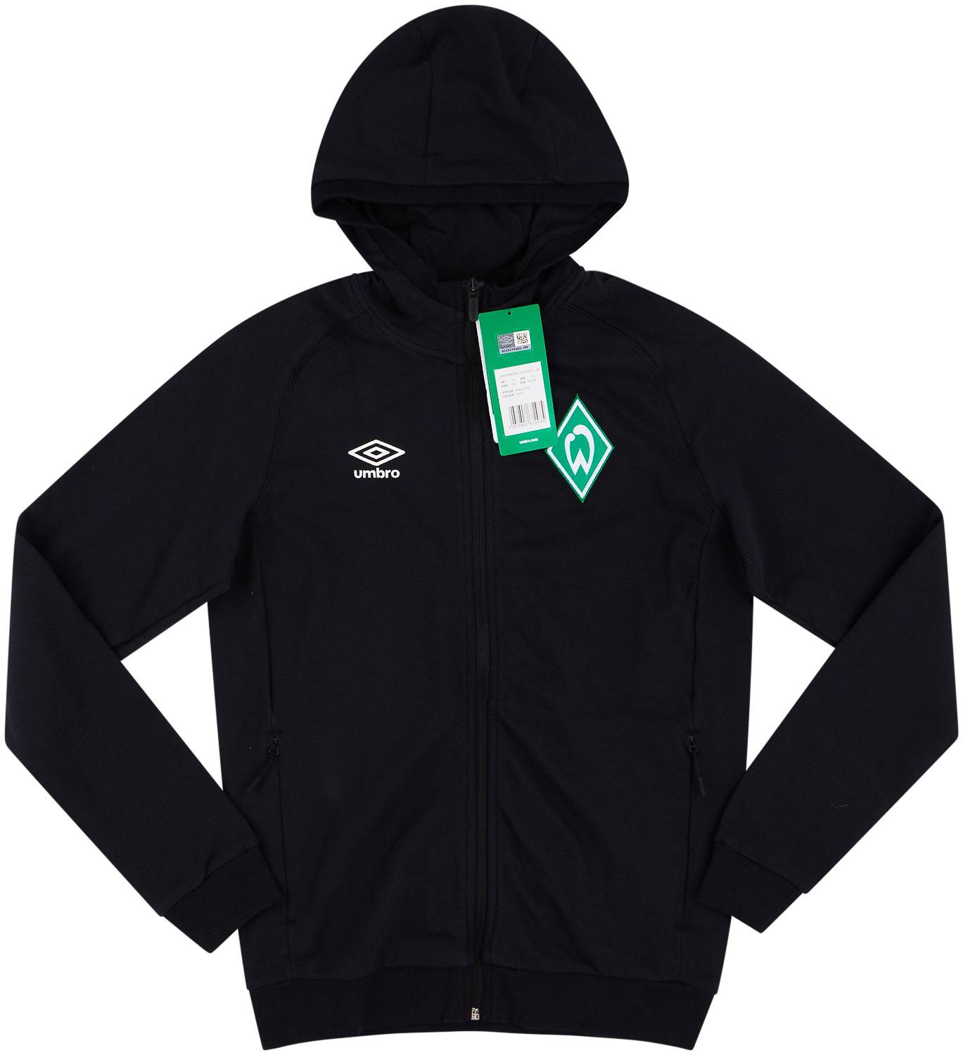 2020-21 Werder Bremen Umbro Travel Hooded Jacket (KIDS)