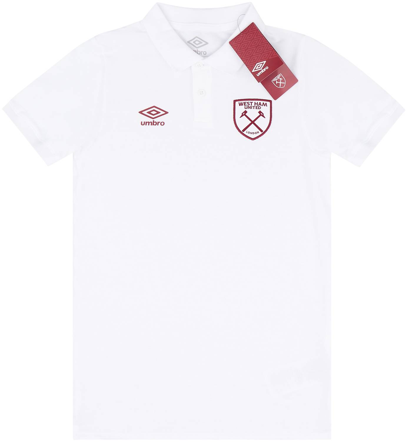 2021-22 West Ham Umbro Travel Polo (KIDS)