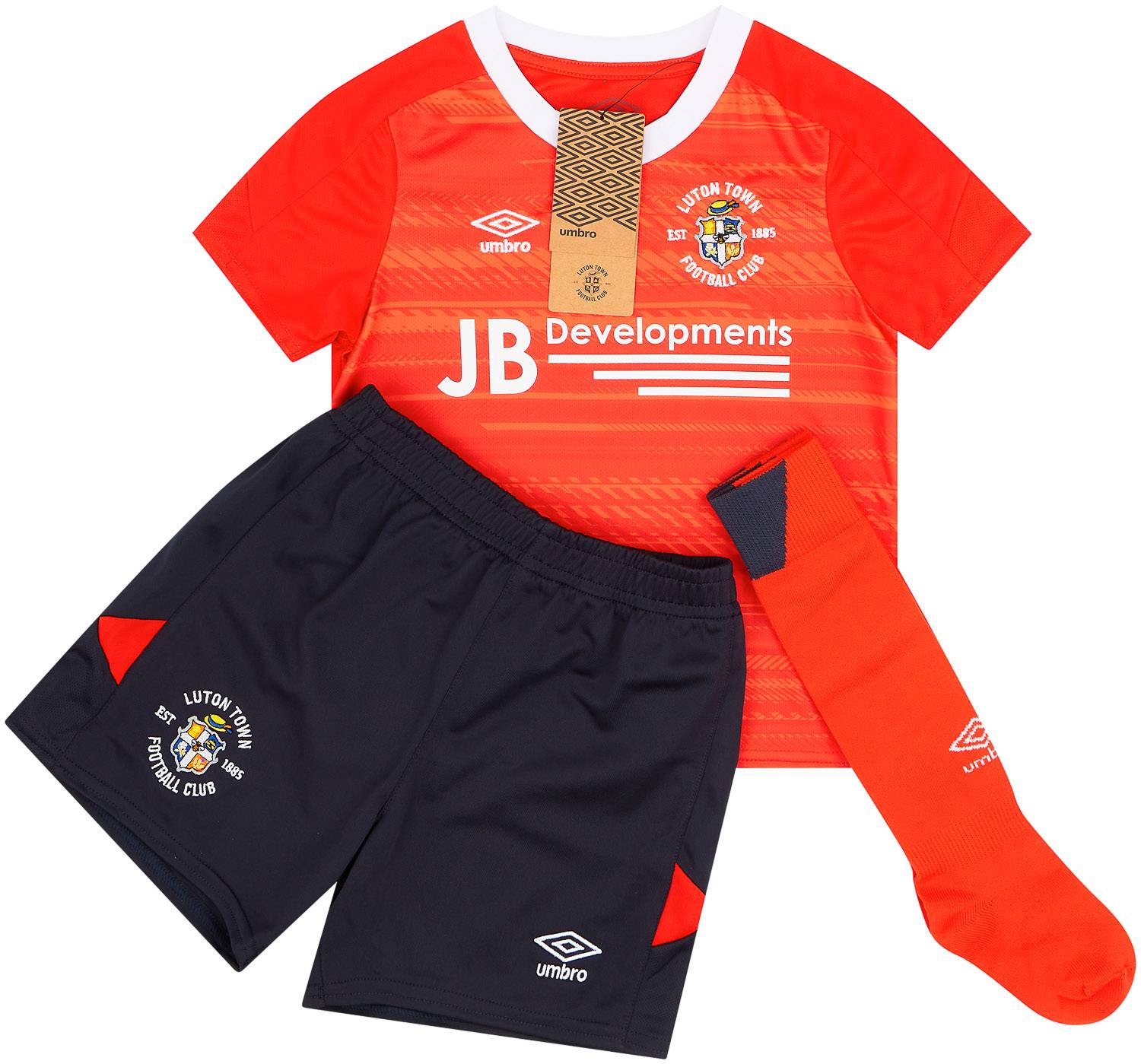 2021-22 Luton Town Home Kit - NEW