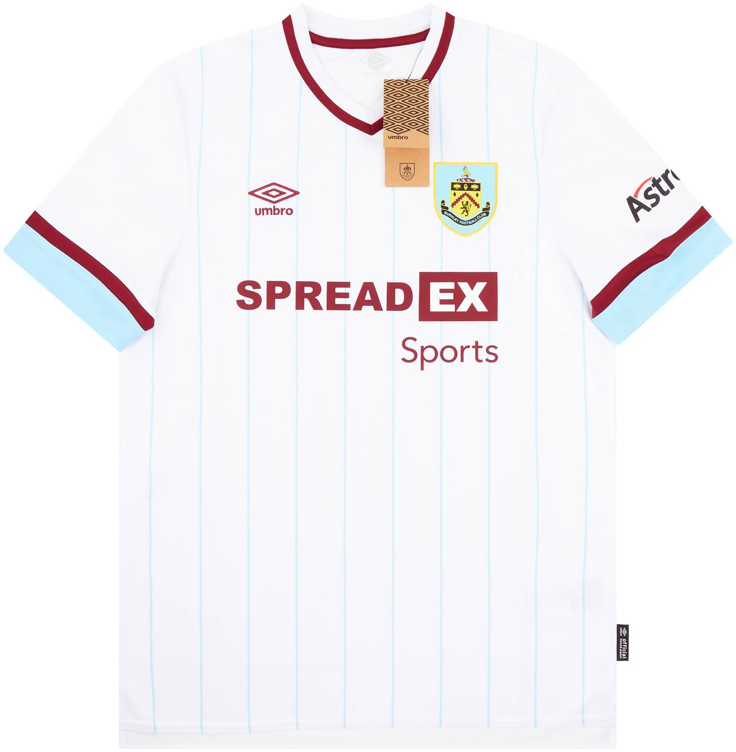 2021-22 Burnley Away Shirt - NEW
