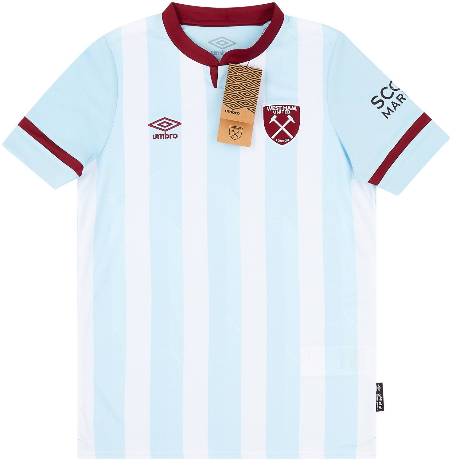 2021-22 West Ham Away Shirt - NEW - (KIDS)