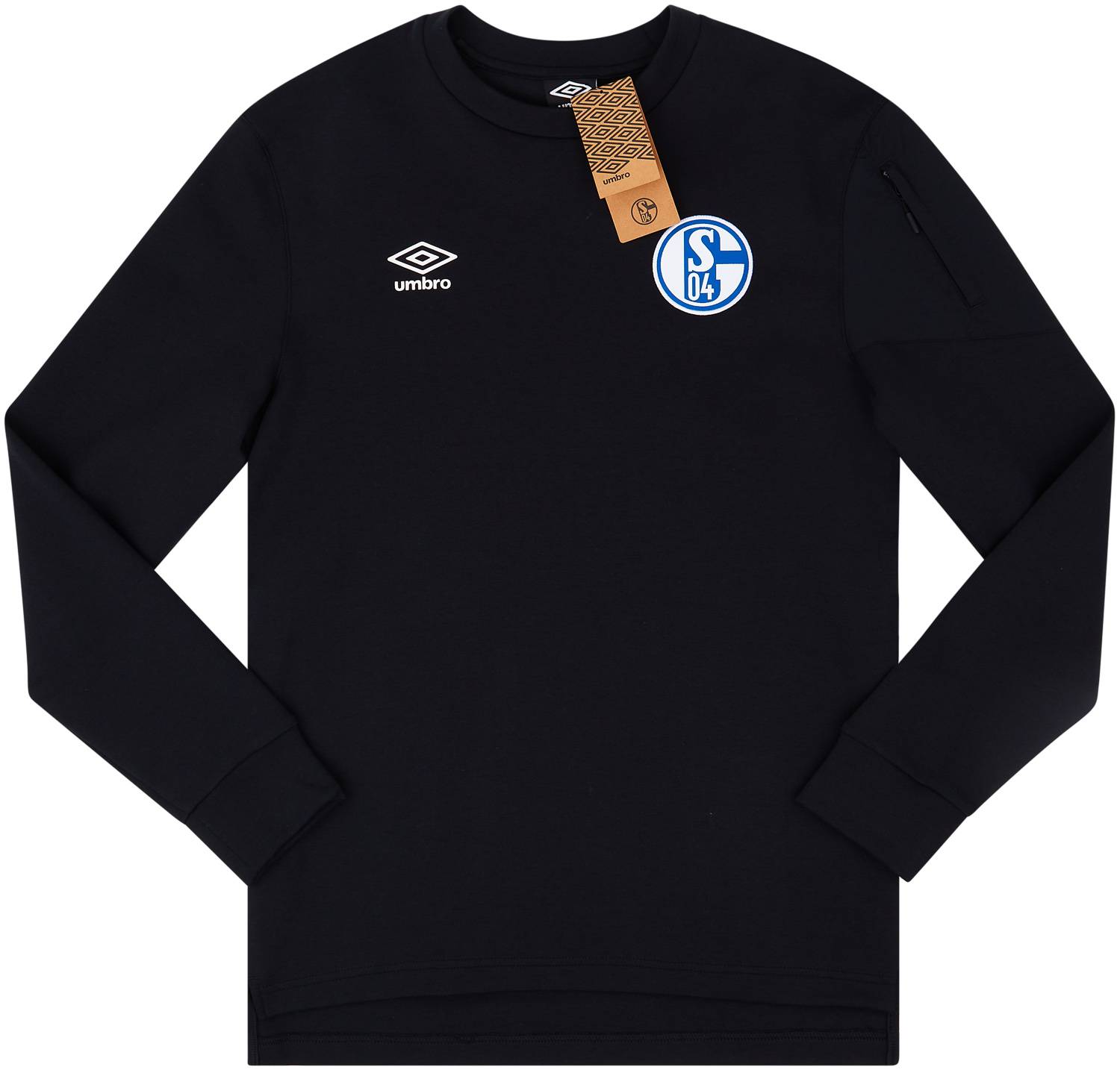 2021 22 Schalke Umbro Travel Sweat Top