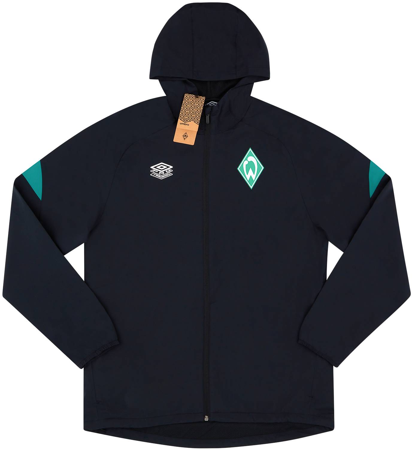 2021-22 Werder Bremen Umbro Rain Jacket (M)