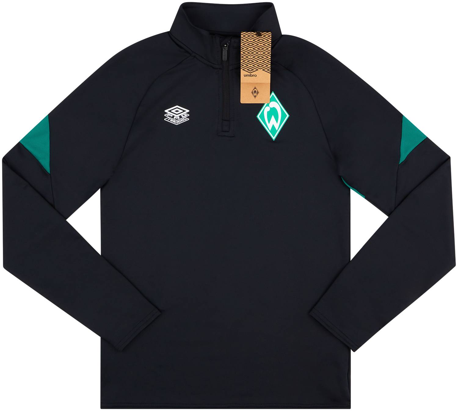 2021-22 Werder Bremen Umbro 1/4 Zip Training Top - NEW - (KIDS)