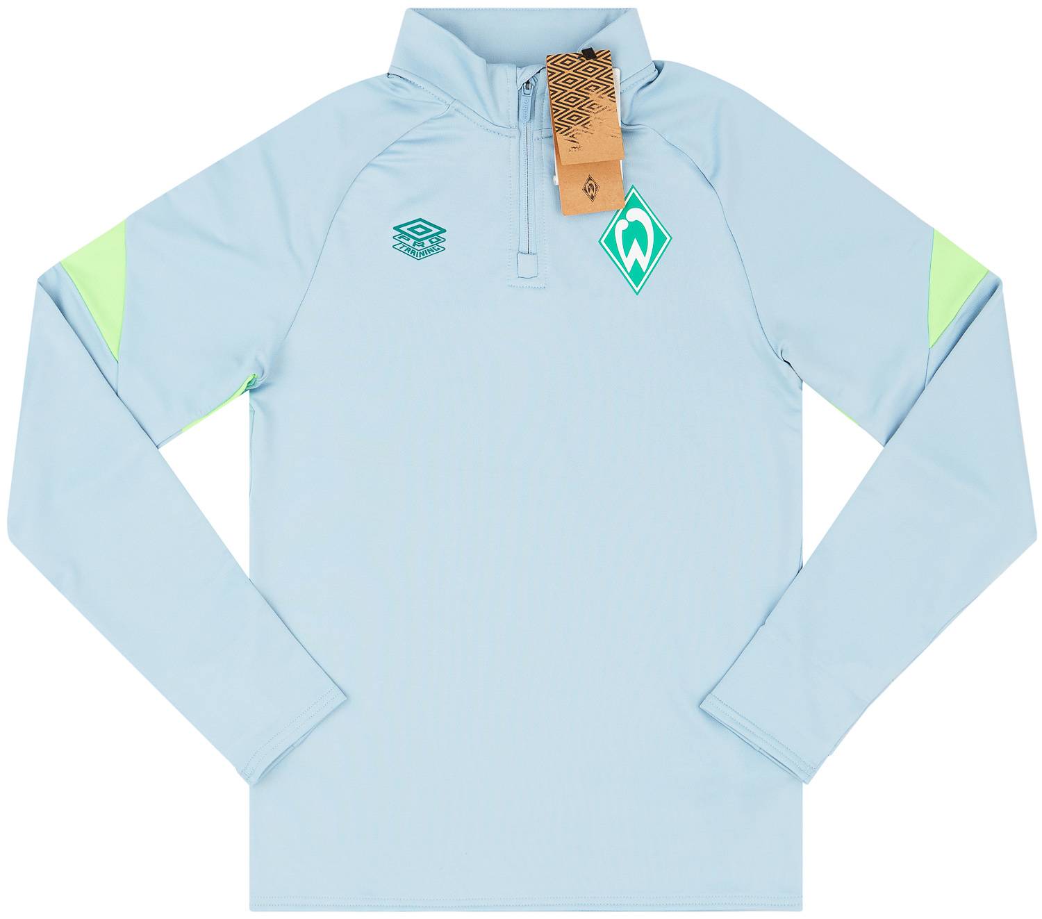 2021-22 Werder Bremen Umbro 1/4 Zip Training Top - NEW - (KIDS)