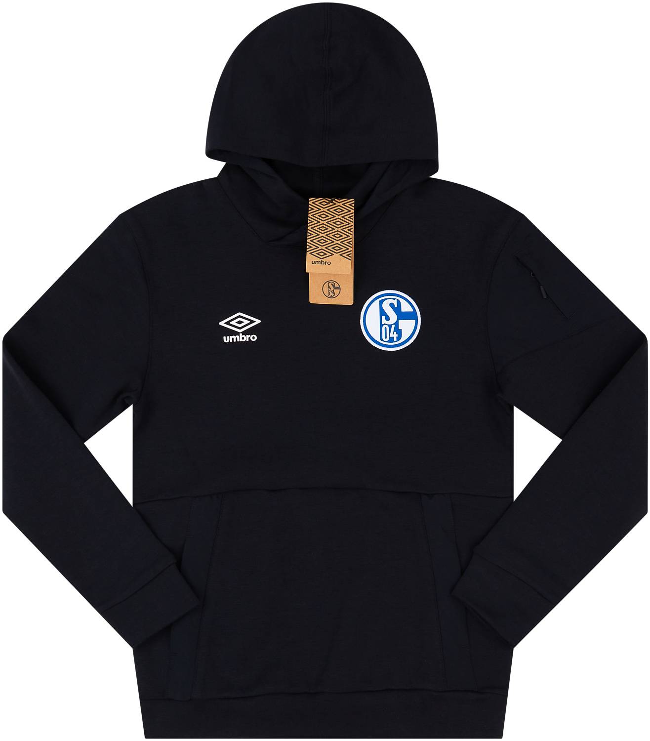 2021-22 Schalke Umbro Travel Hooded Top (KIDS)