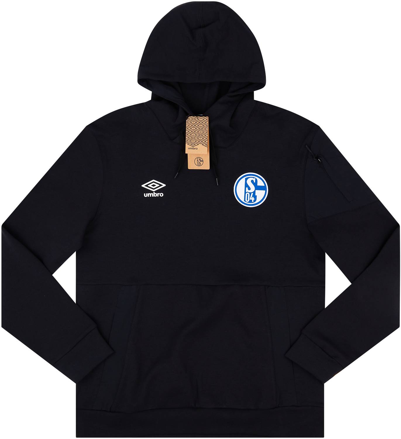 2021-22 Schalke Umbro Travel Hooded Top
