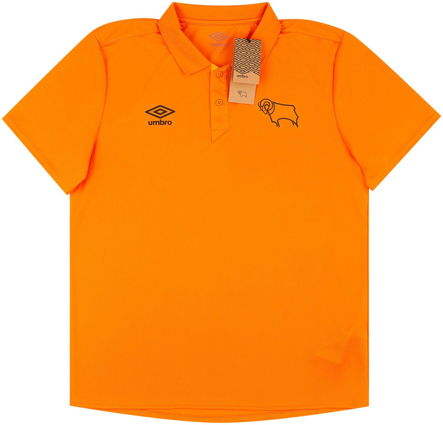 2021-22 Derby County Umbro Polo T-Shirt