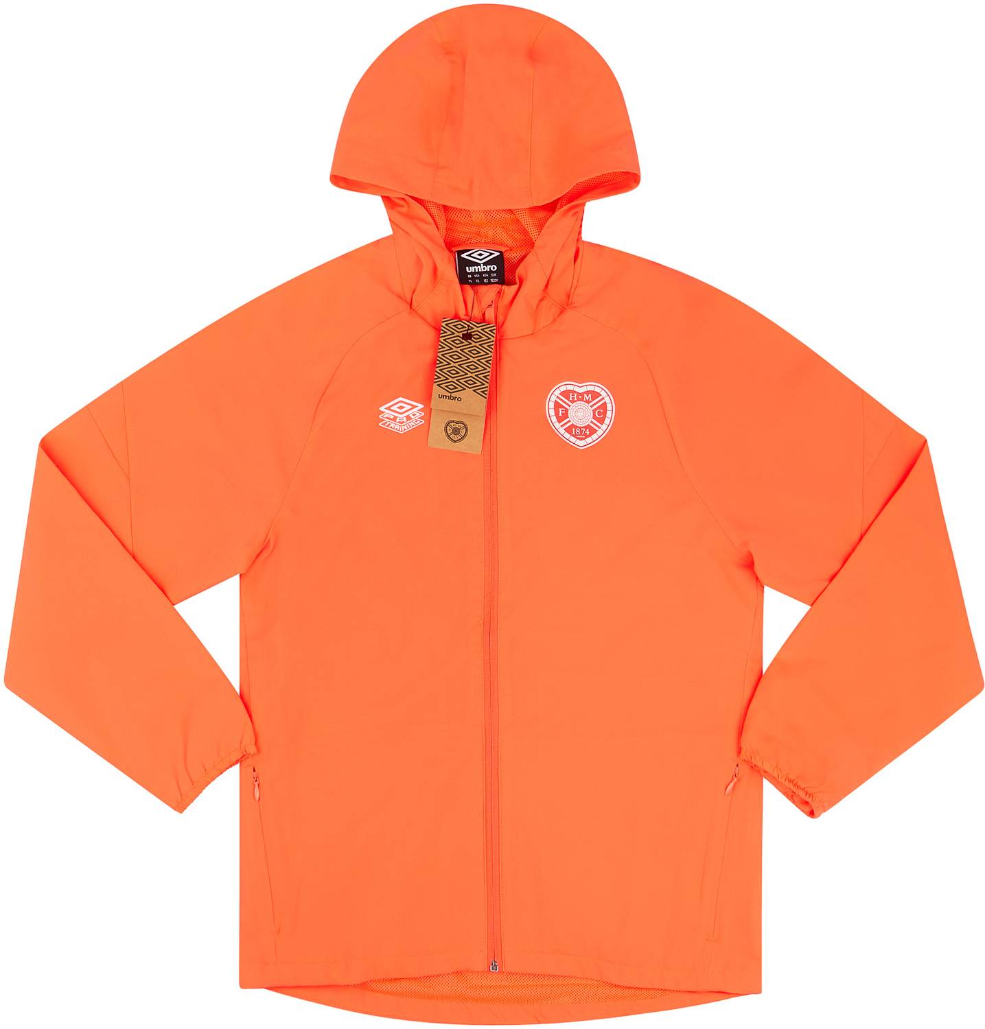 2021-22 Hearts Umbro Rain Jacket - NEW - (KIDS)