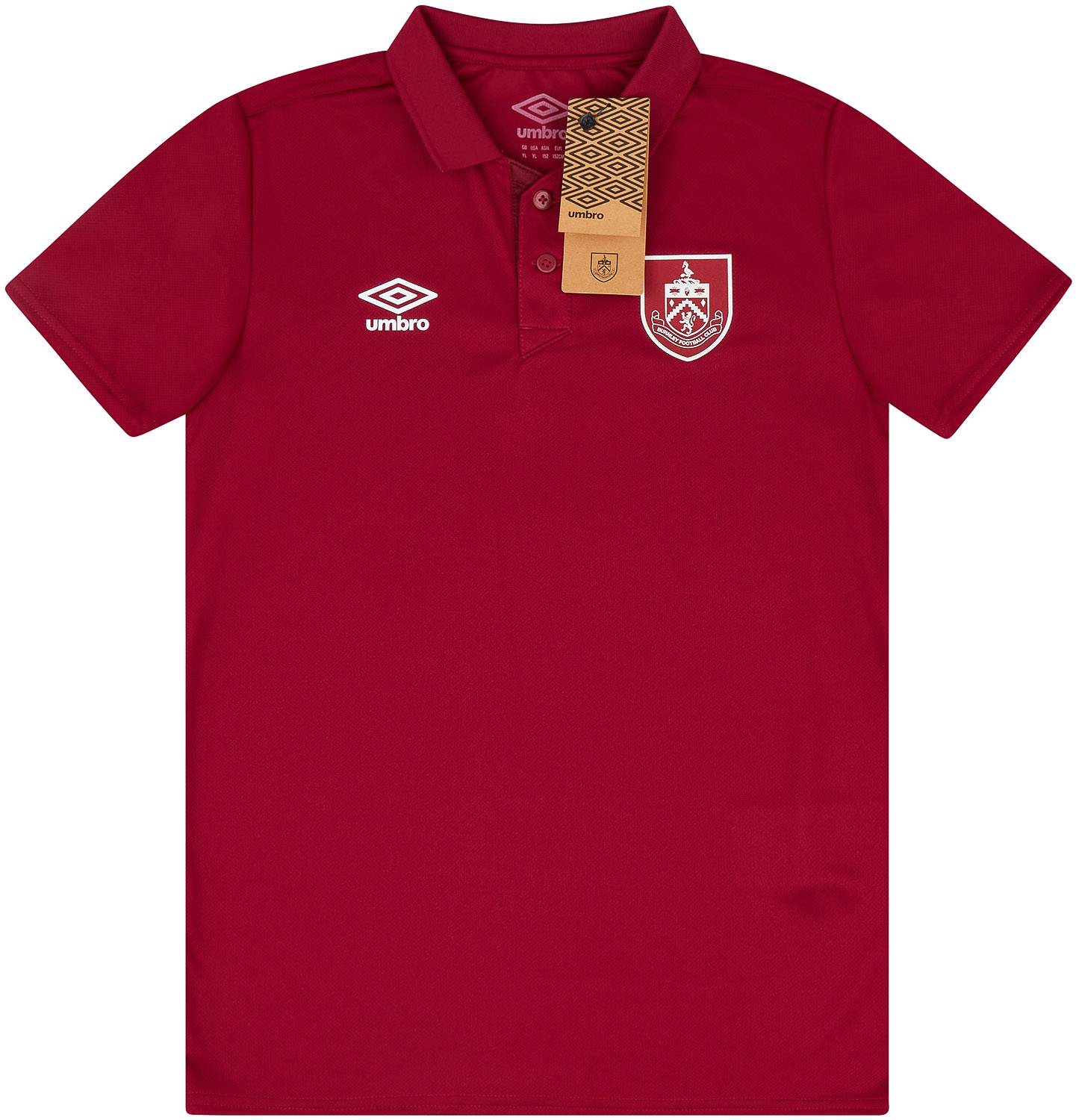 2021-22 Burnley Umbro Polo T-Shirt (KIDS)
