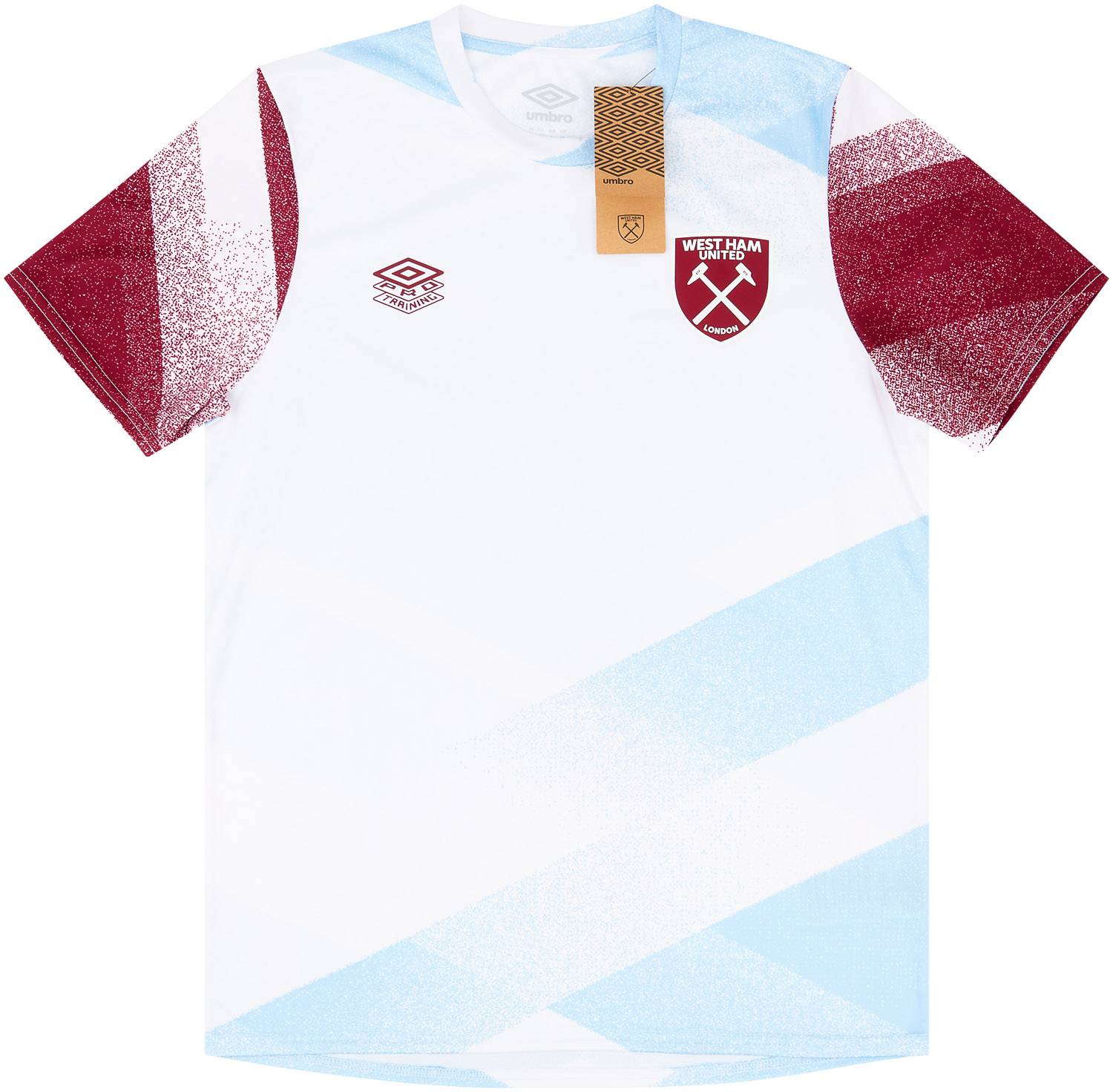 2021-22 West Ham Umbro Pre-Match Training Shirt