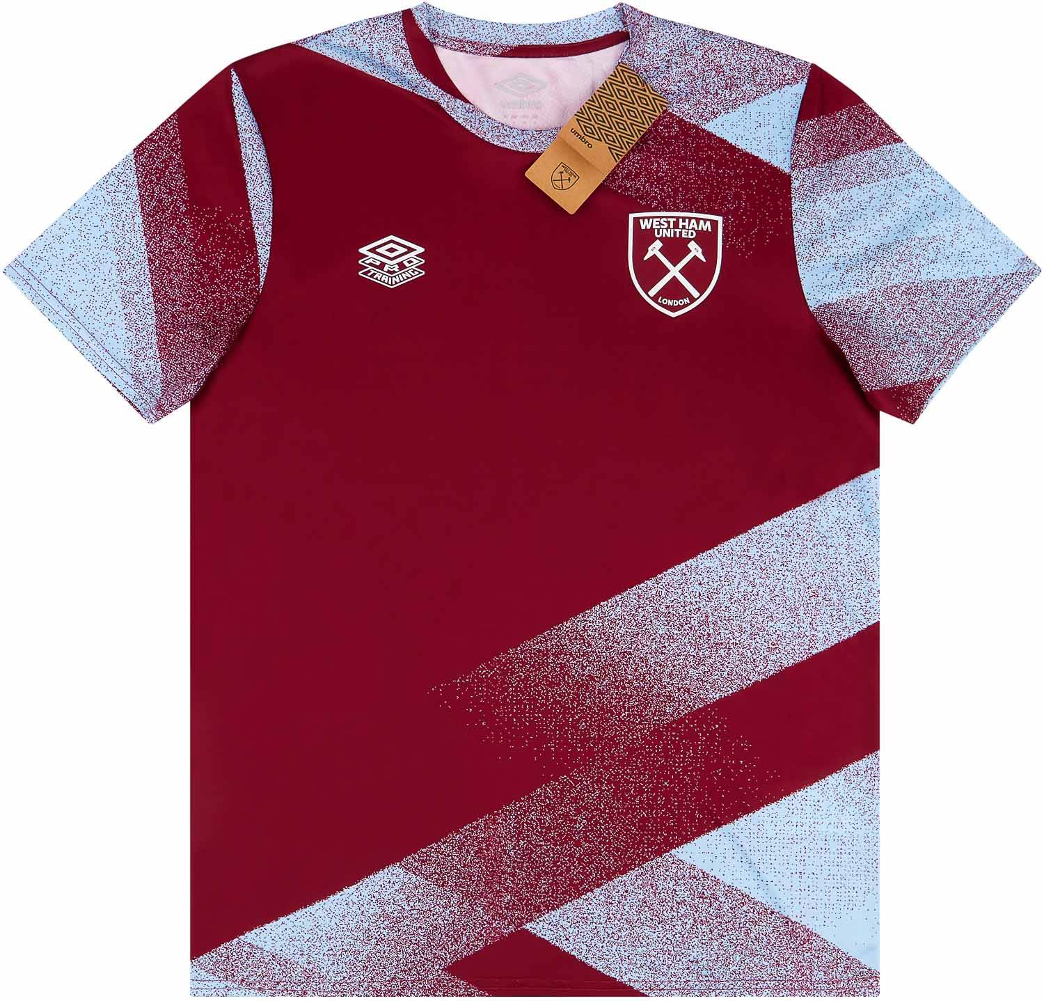 2021-22 West Ham Umbro Pre-Match Training Shirt (KIDS)
