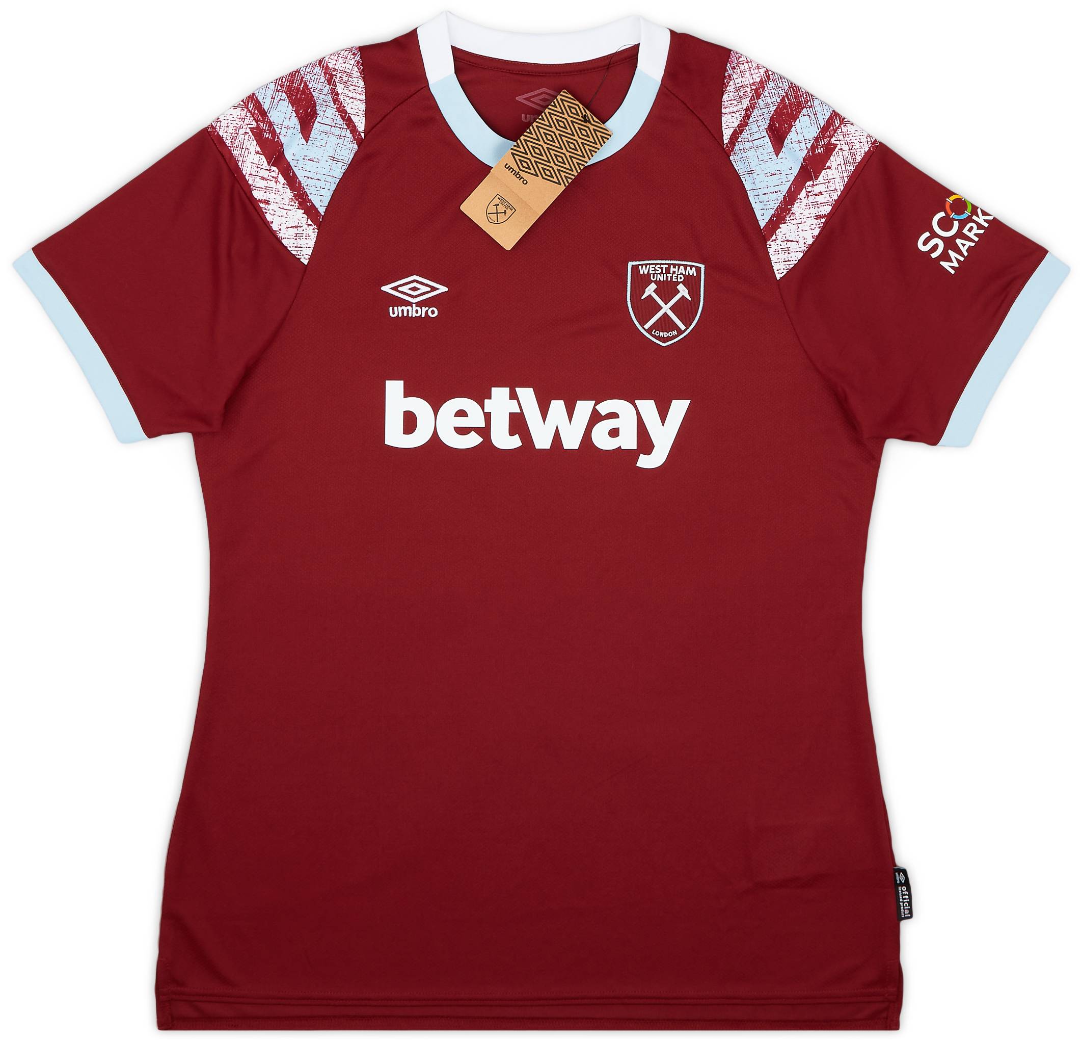 2022-23 West Ham Home Shirt (Womens XL)