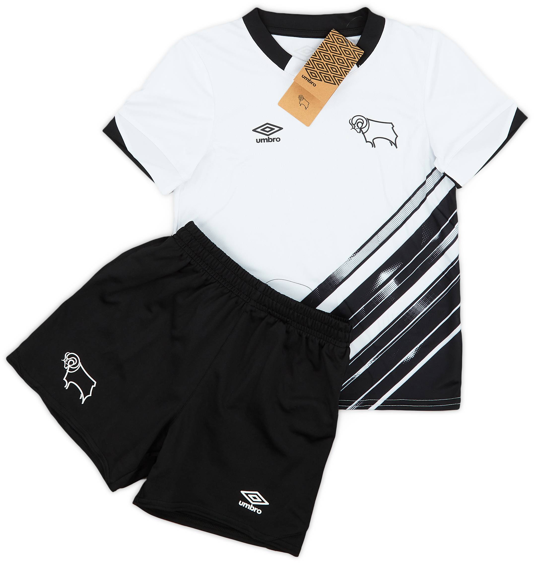 2022-23 Derby Home Shirt & Shorts Kit - (2-3 Years)