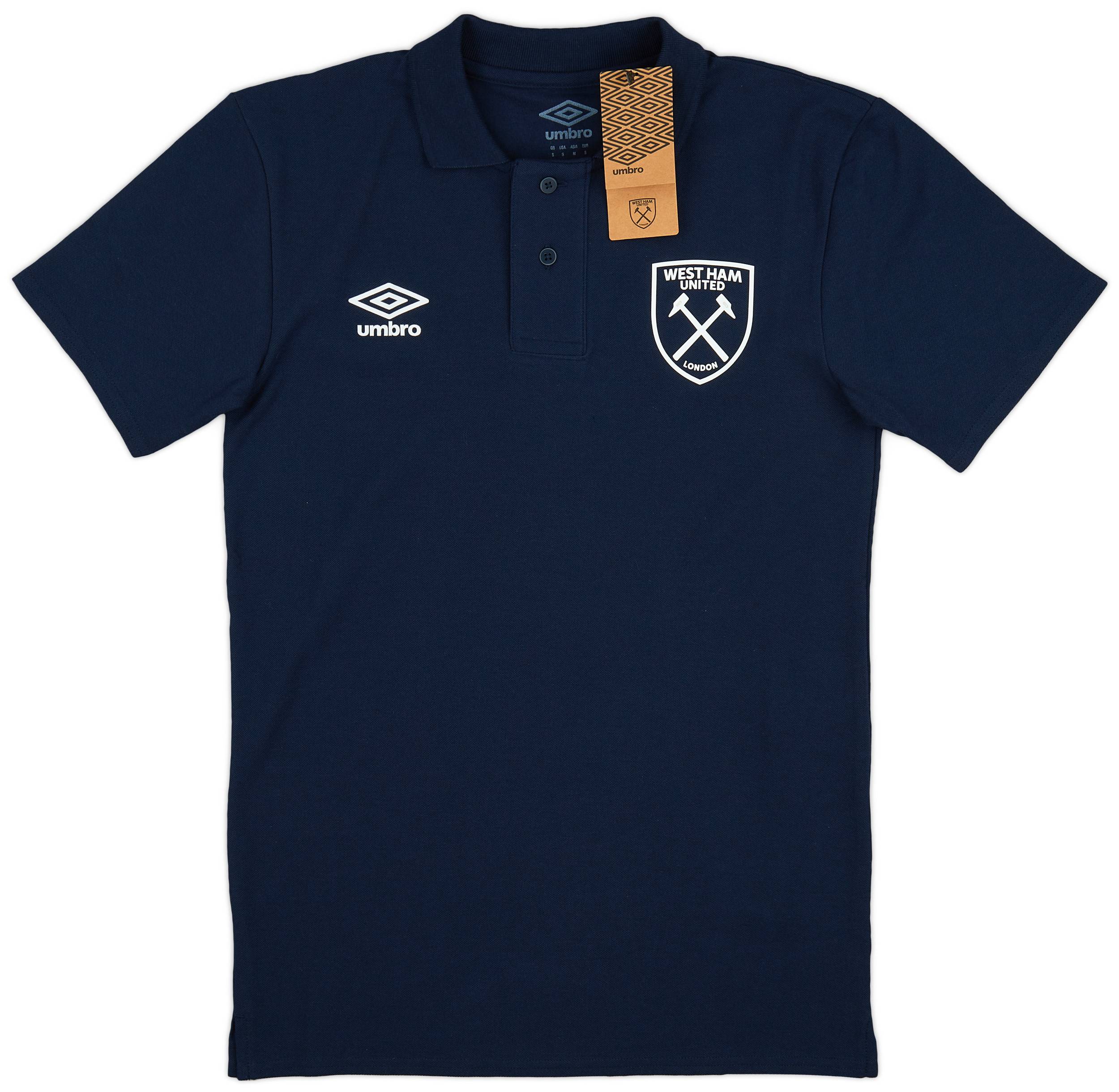 2022-23 West Ham Umbro Polo T-Shirt (S)