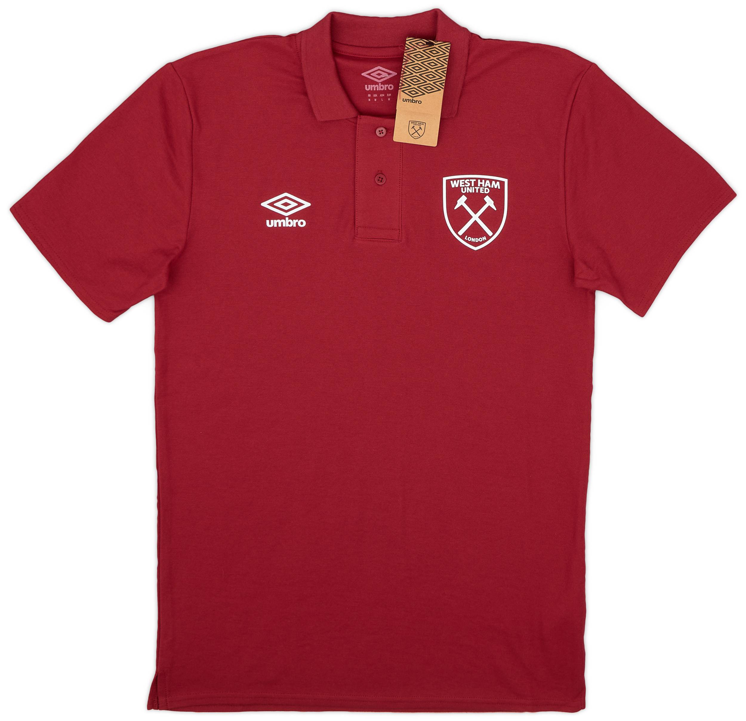 2022-23 West Ham Umbro Polo T-Shirt (S)