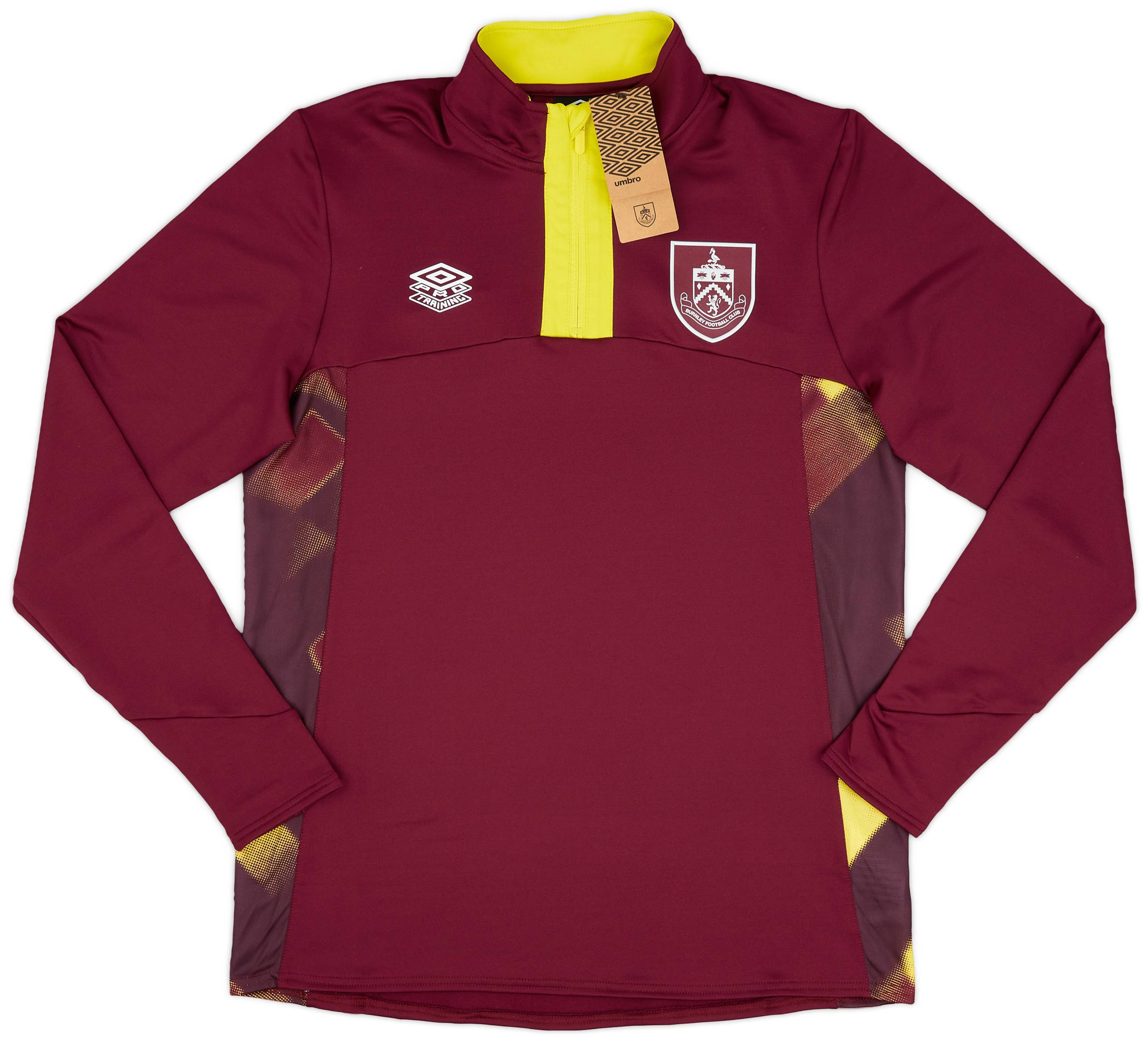 2022-23 Burnley Umbro 1/4 Zip Training Top