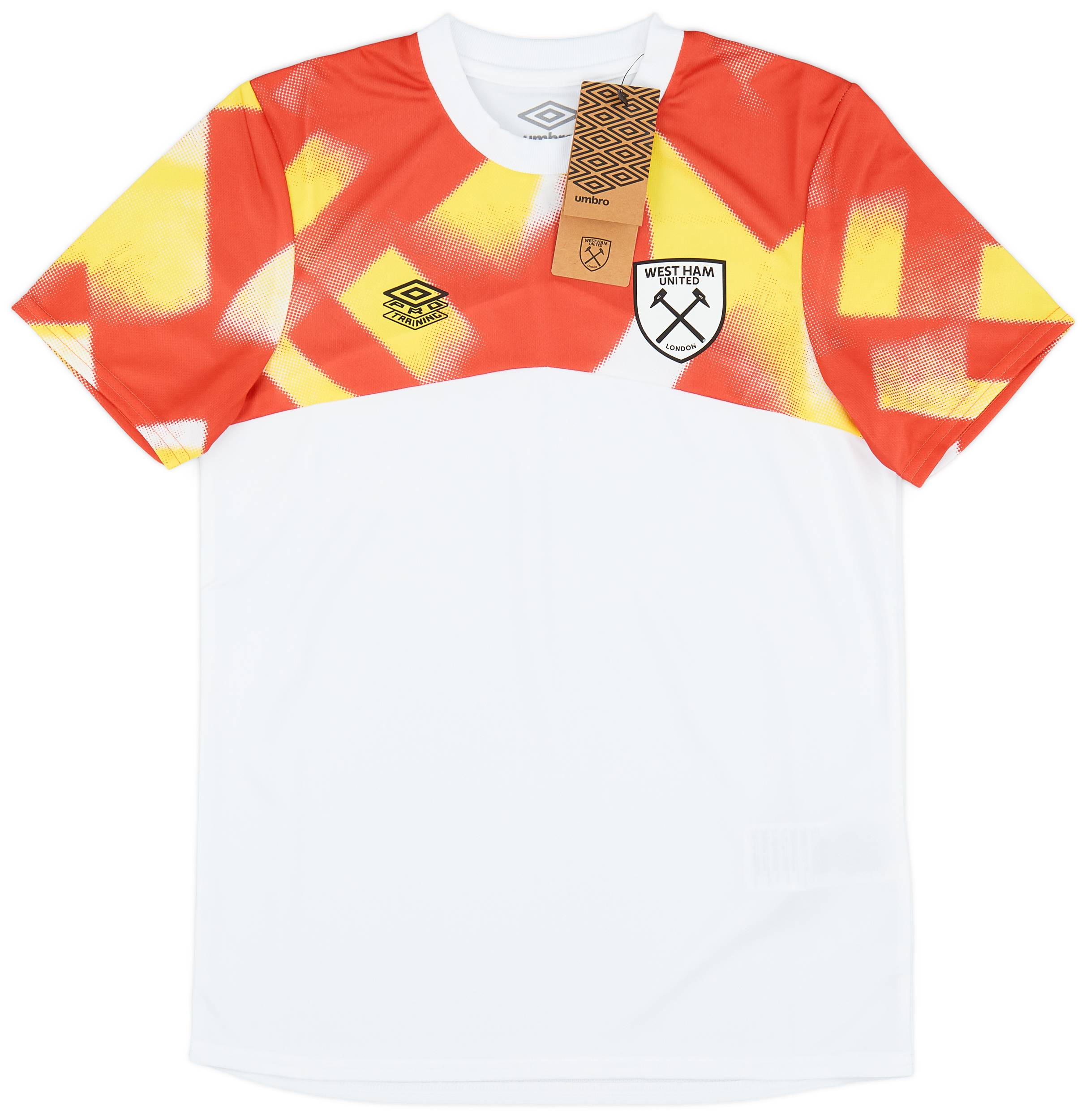 2022-23 West Ham Umbro Pre-Match Training Shirt (L.Kids)