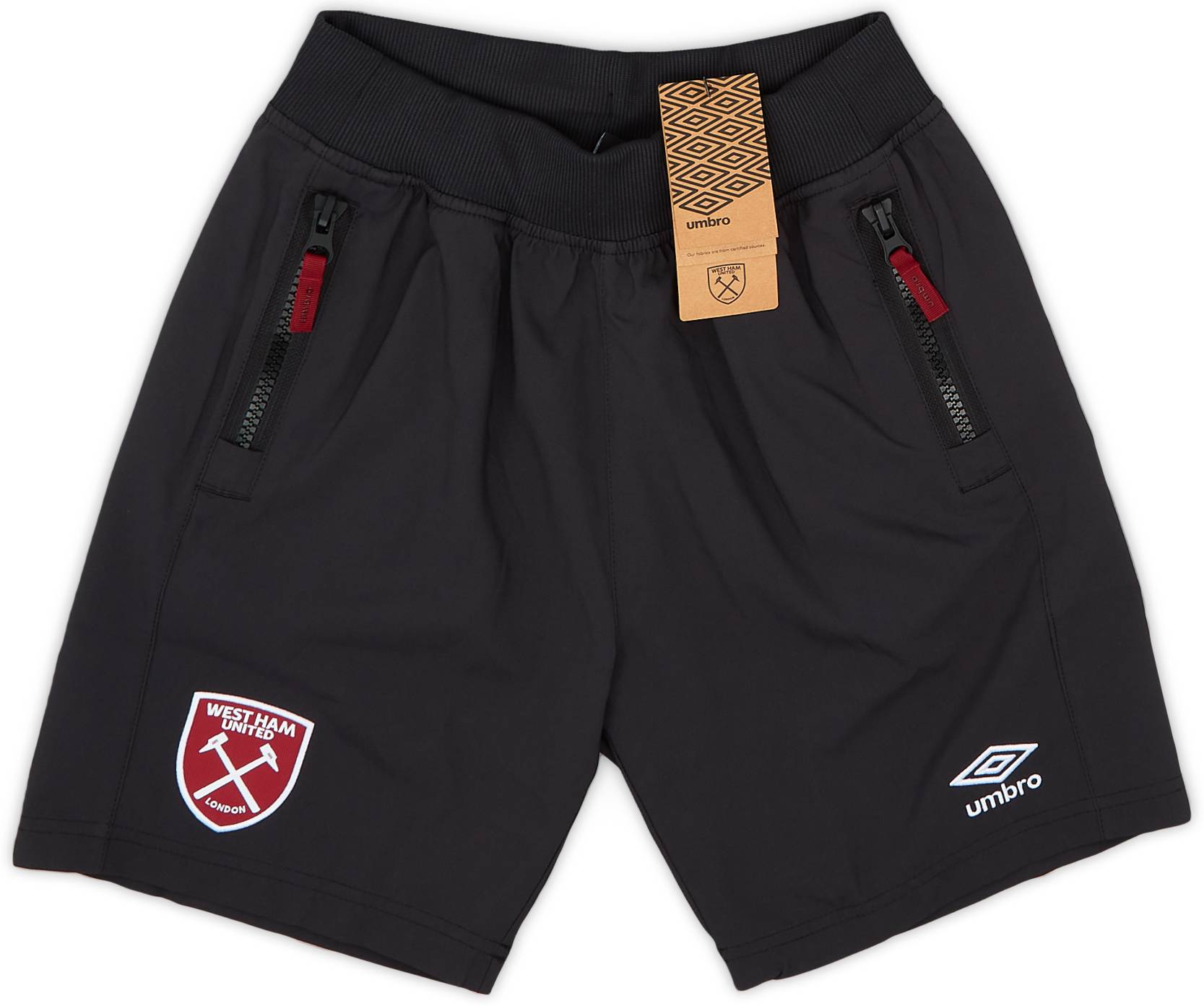 2022-23 West Ham Umbro Training Shorts (KIDS)