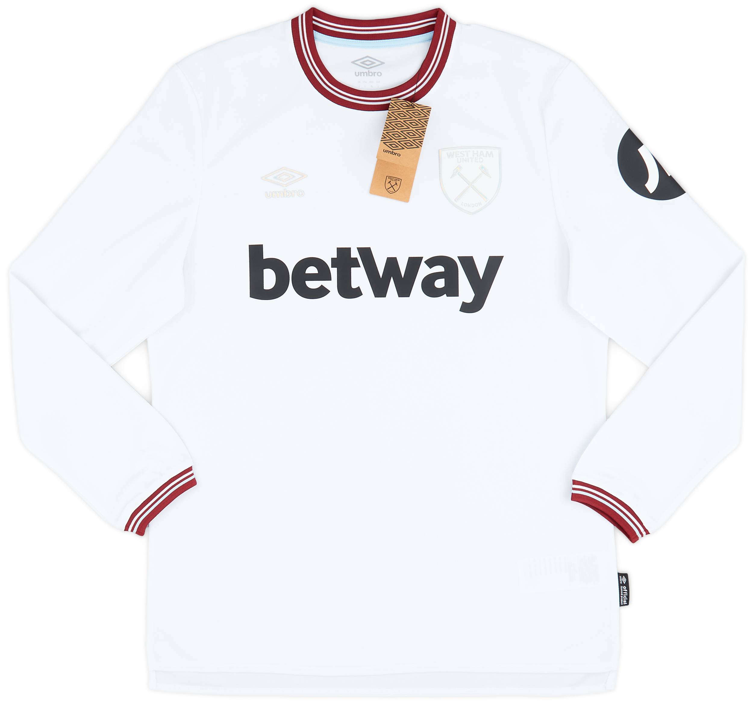2023-24 West Ham Away L/S Shirt