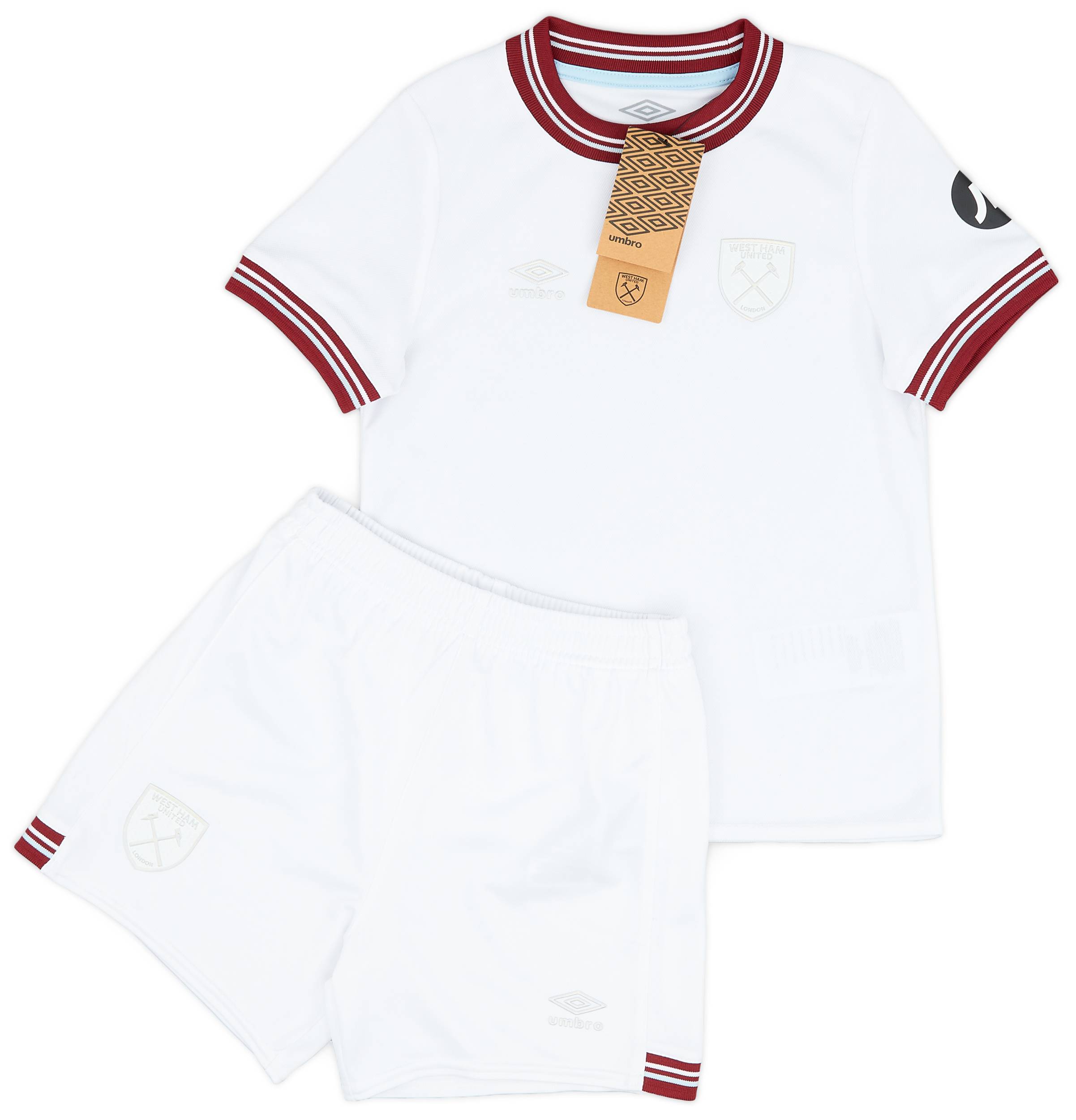 2023 24 West Ham Away Shirt Little Kids
