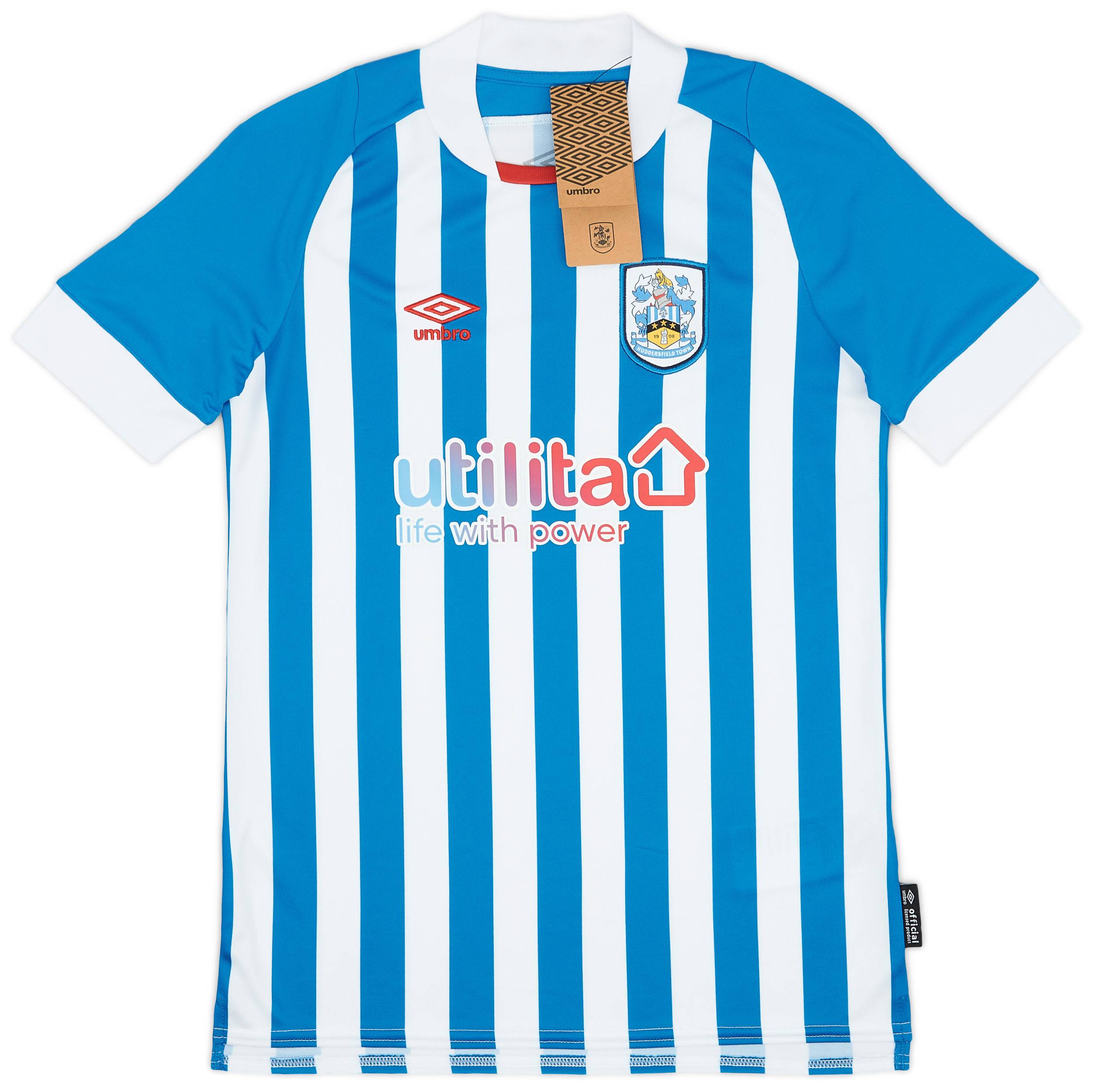2022-23 Huddersfield Home Shirt - (M.Kids)