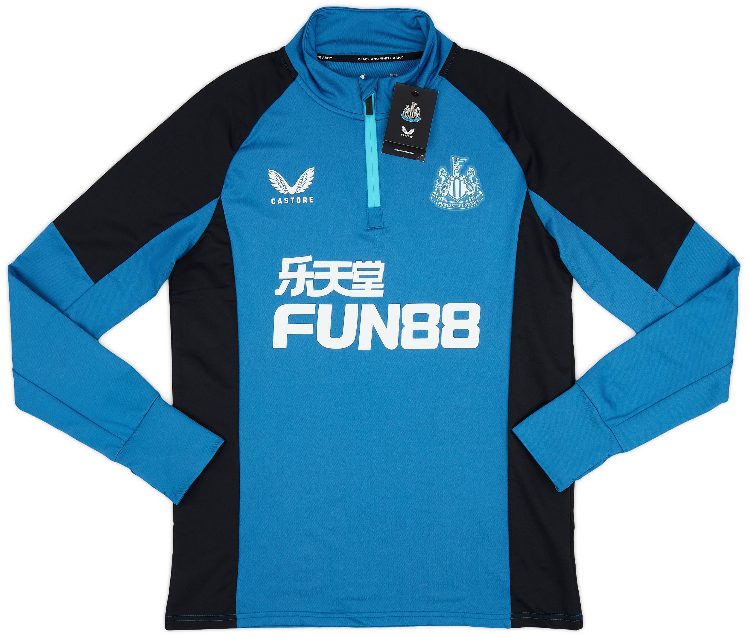 2021-22 Newcastle Castore 1/4 Zip Training Top