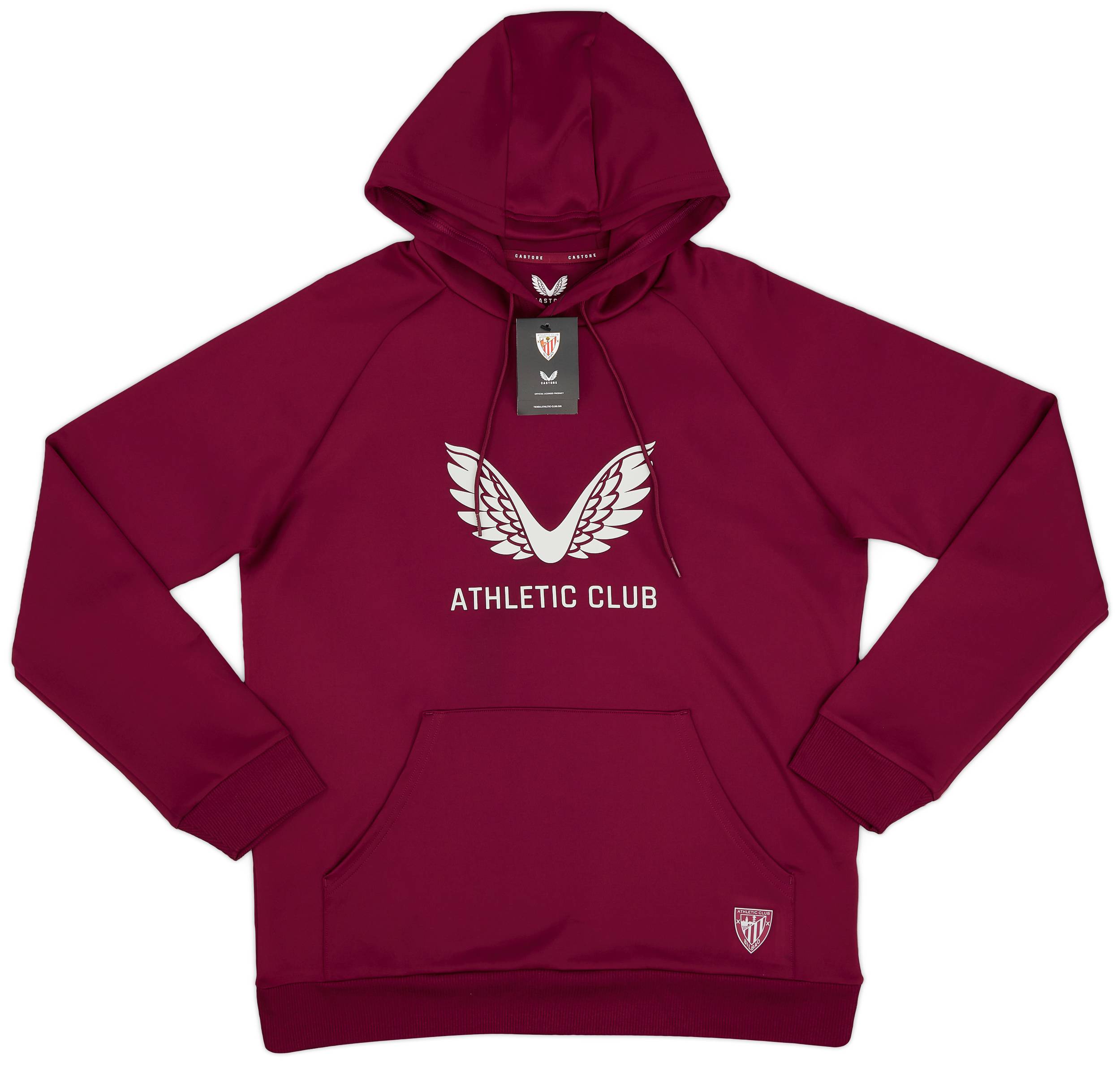 2023-24 Athletic Bilbao Castore Hooded Top