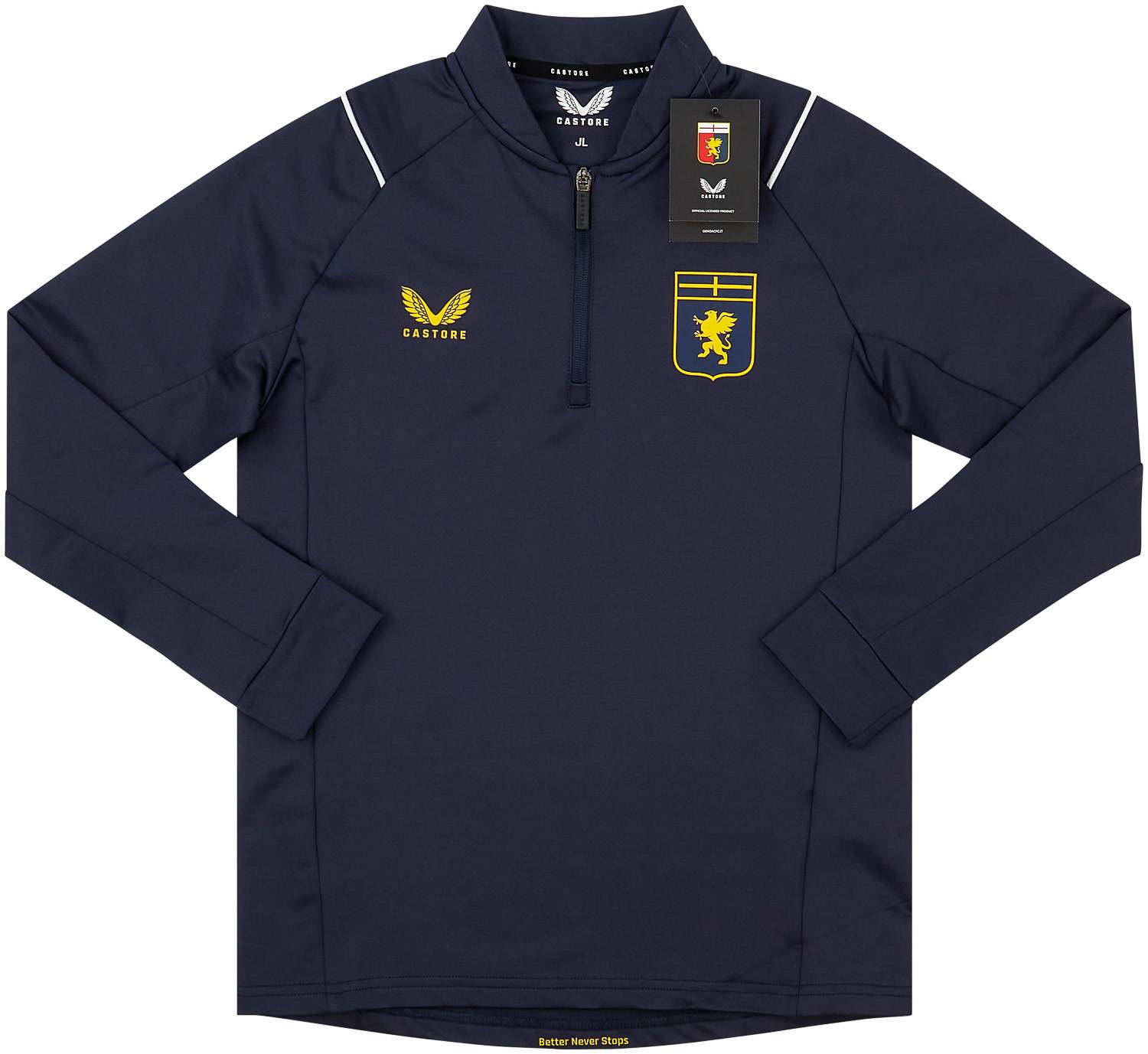 2022-23 Genoa Castore 1/4 Zip Training Top (KIDS)