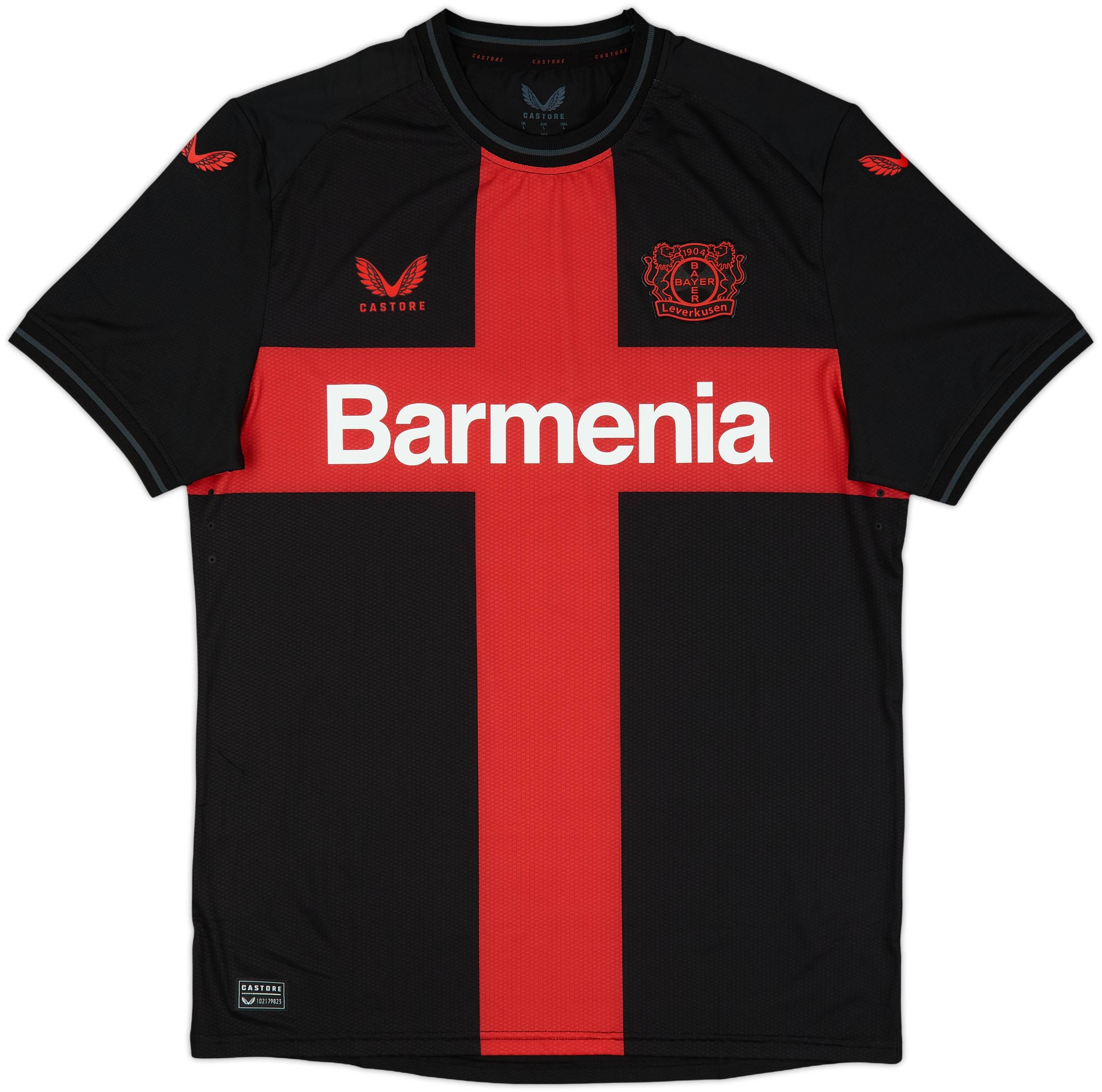 2023-24 Bayer Leverkusen Authentic Home Shirt (L)